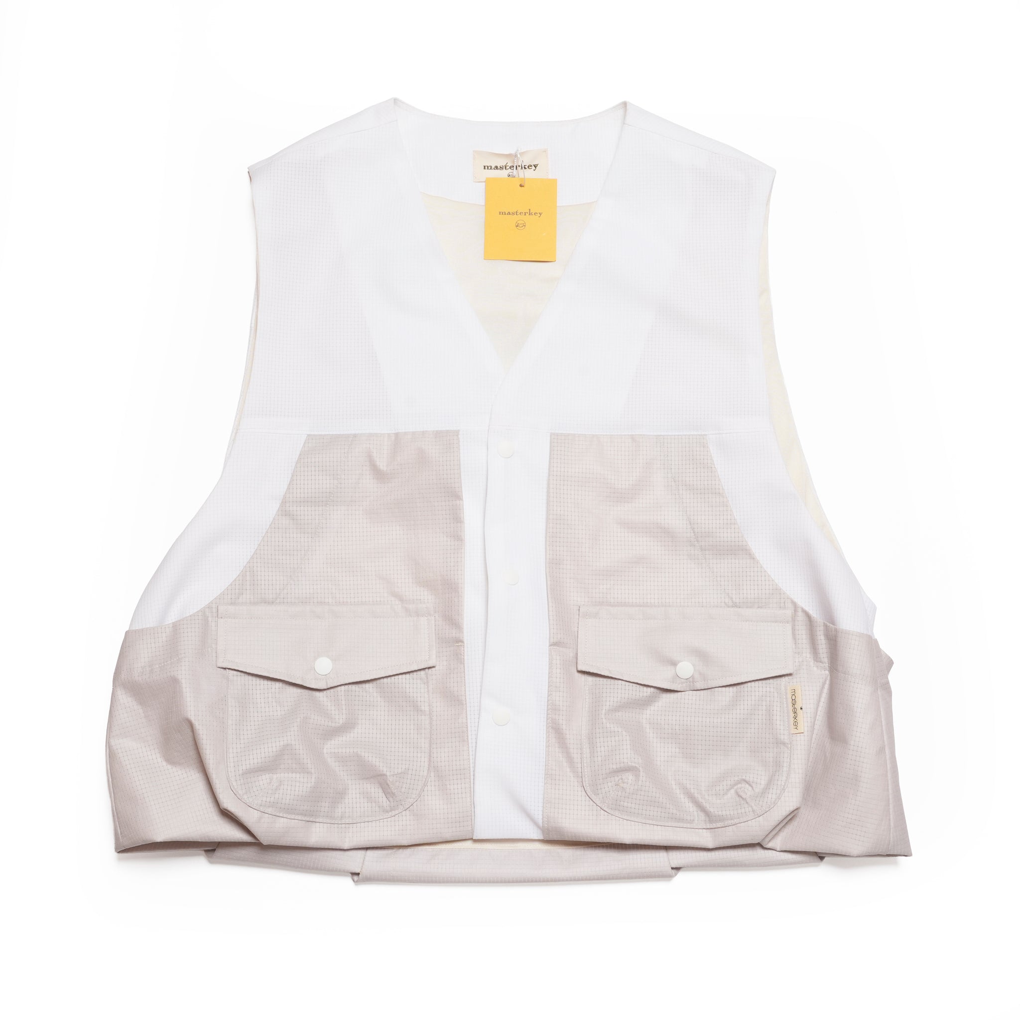 COMFORT-VEST | Color_Wht | No_MK26S-V-01_Wht【MASTERKEY_マスターキー】【入荷予定アイテム・入荷連絡可能】