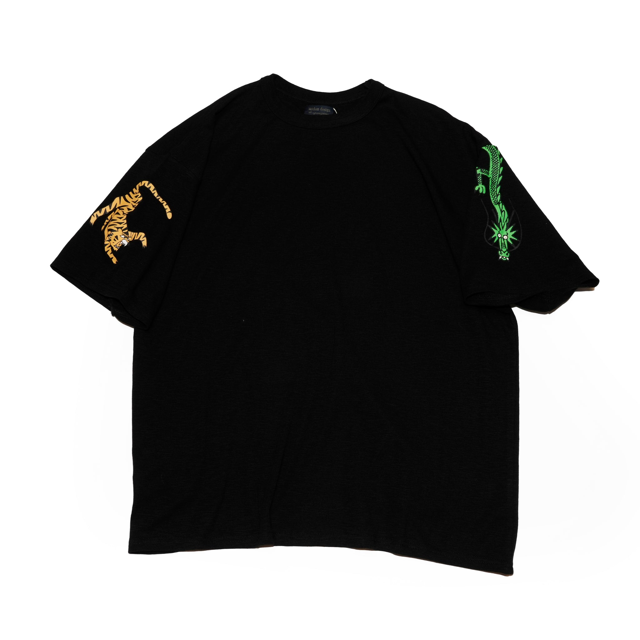 M-2501261 |S/S Tee | Color:Black/White【MODEM DESIGN_モデム