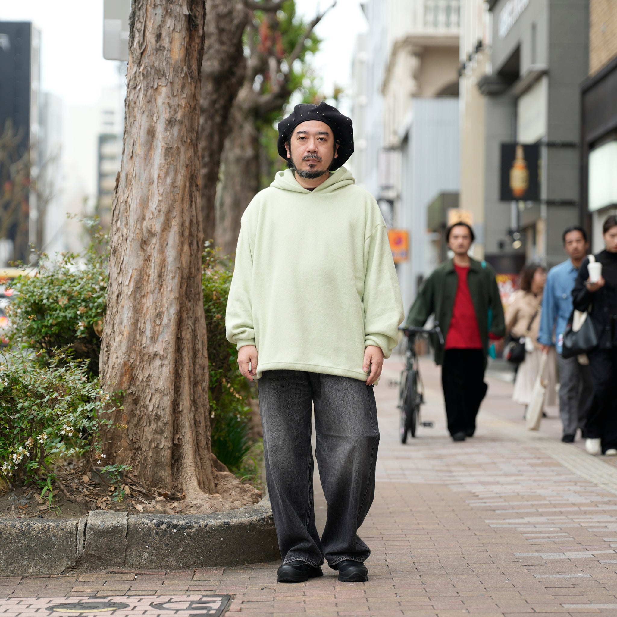 EYCK | Color_Smoke Green | No_klm25fcs1196_smgr【KELEN MEN_ケレン】