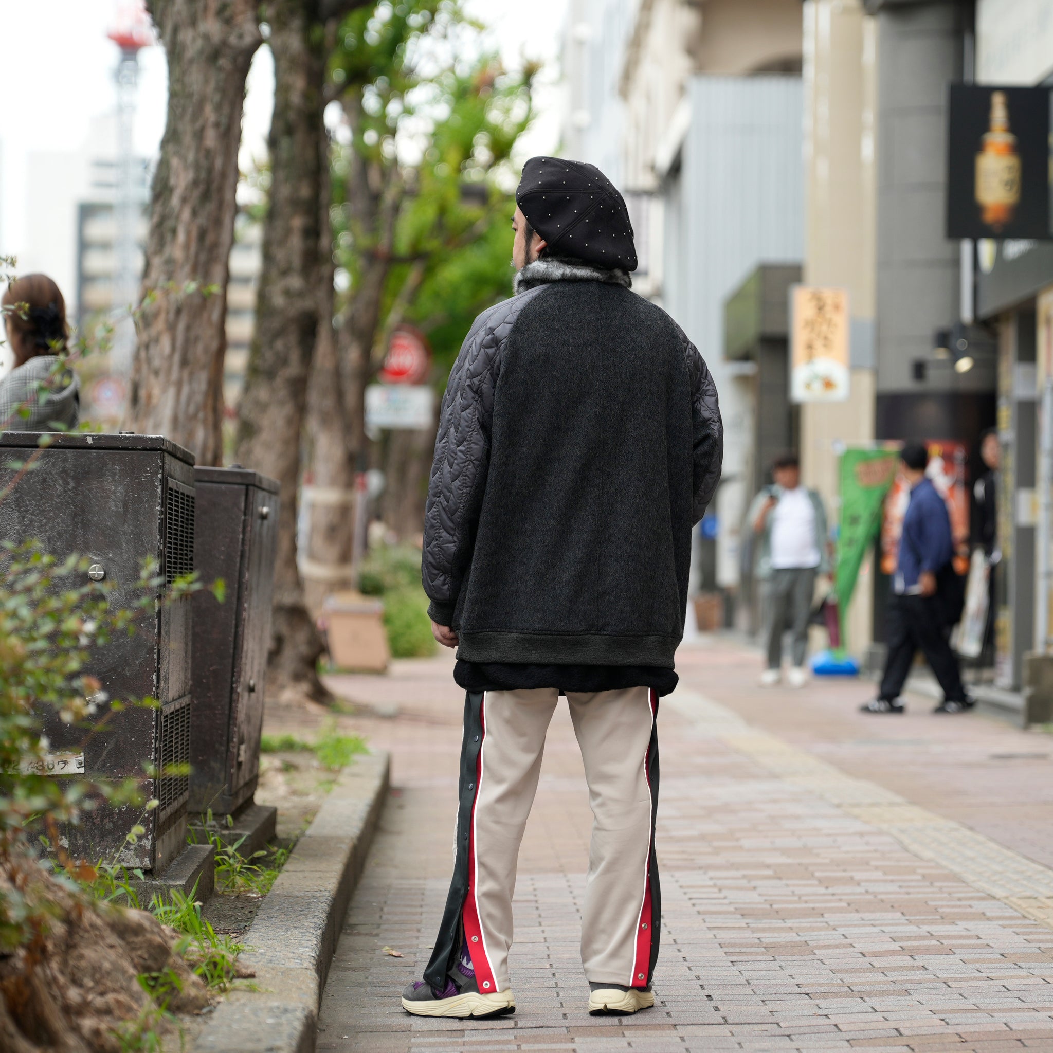 The Origin Folklore Blouson | Color_Black | No_bsd25aw-03_black【BEDSIDEDRAMA_ベッドサイドドラマ】