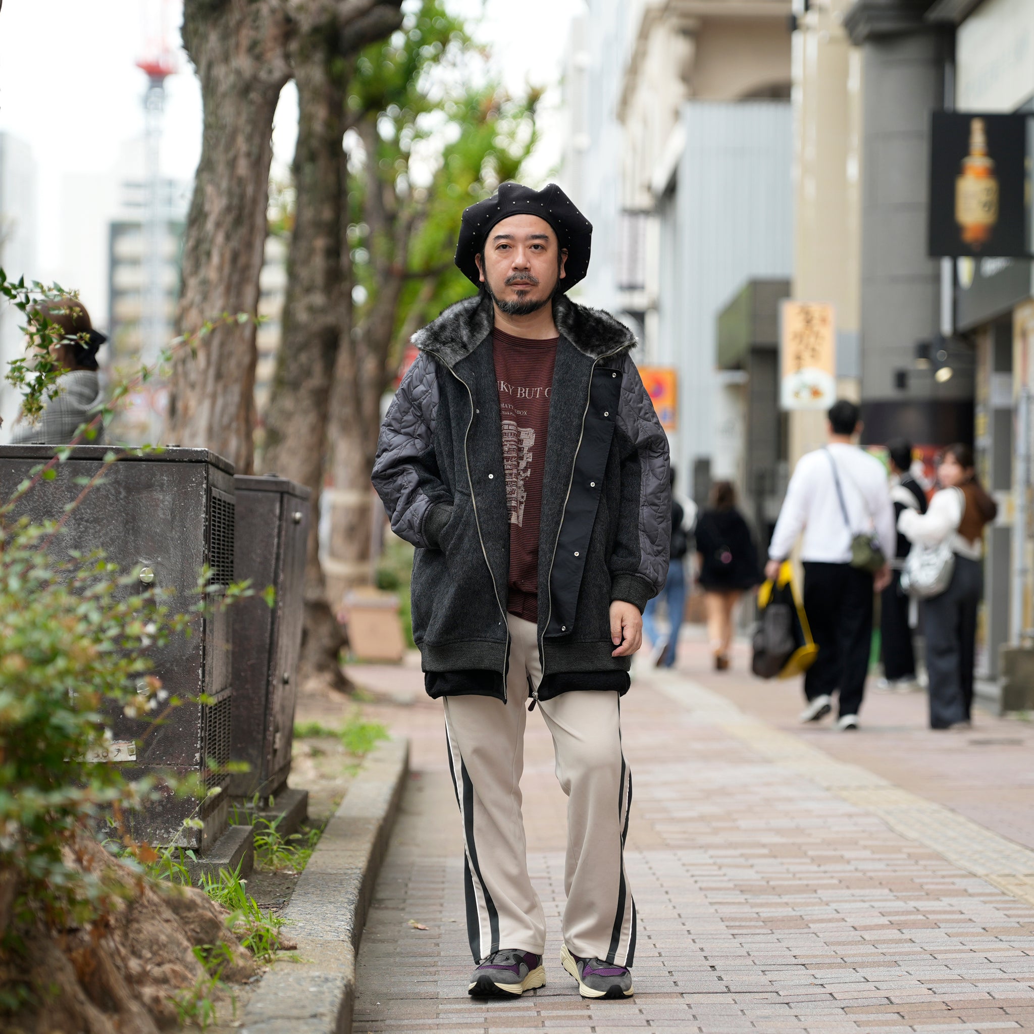 The Origin Folklore Blouson | Color_Black | No_bsd25aw-03_black【BEDSIDEDRAMA_ベッドサイドドラマ】