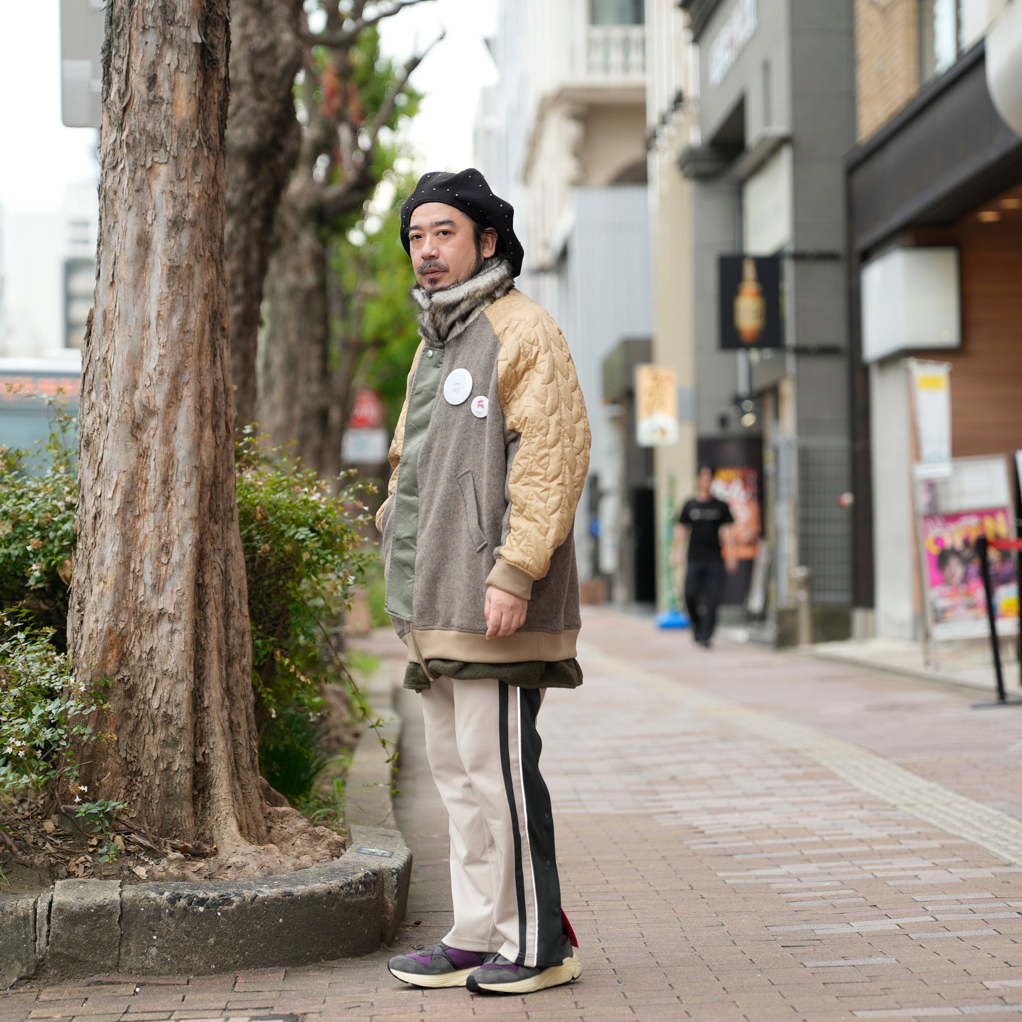 The Origin Folklore Blouson | Color_Beige | No_bsd25aw-03_beige【BEDSIDEDRAMA_ベッドサイドドラマ】