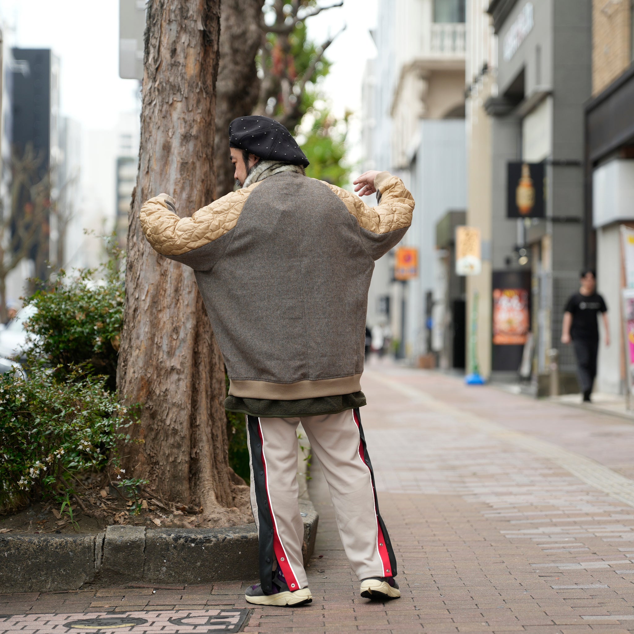 The Origin Folklore Blouson | Color_Beige | No_bsd25aw-03_beige【BEDSIDEDRAMA_ベッドサイドドラマ】