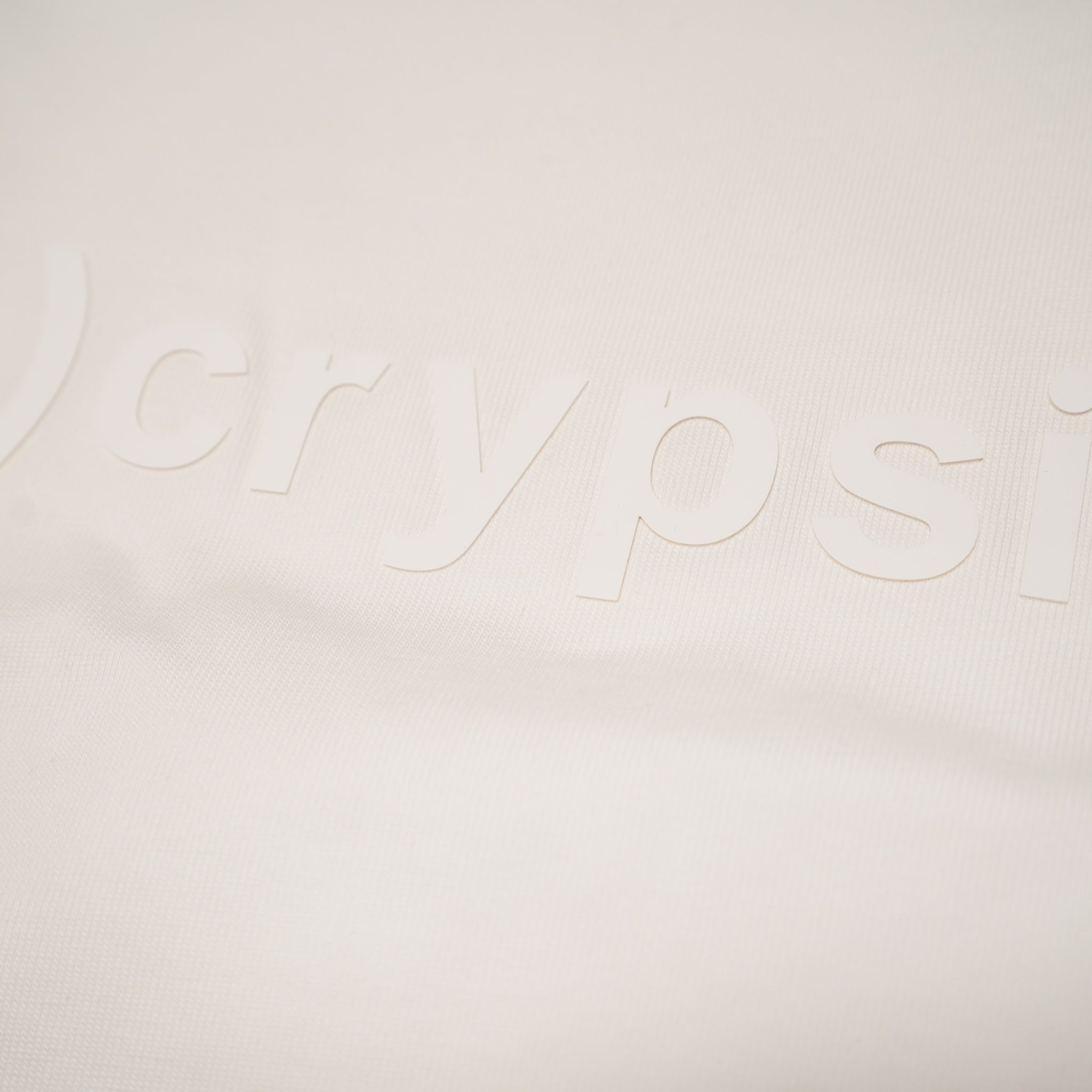 ACR24SS-T04 | (A)crypsis® HELLO！STICKER 紀念復刻T-shirt -White | (A)CRYPSIS®