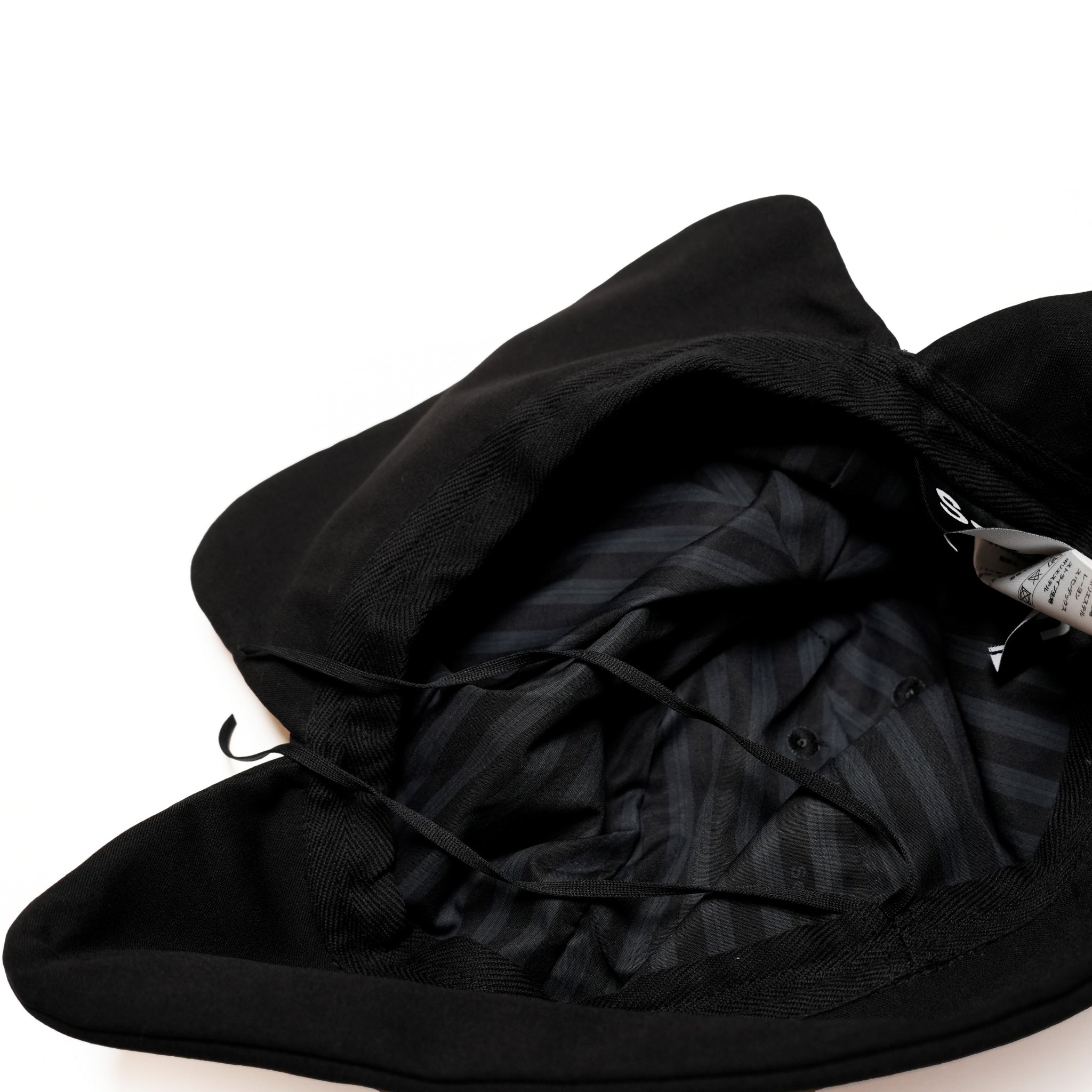 SNS24-RE-ACC01 | SeRE：RSVP hat -BLACK【SEIVSON_セイブソン】【archive】