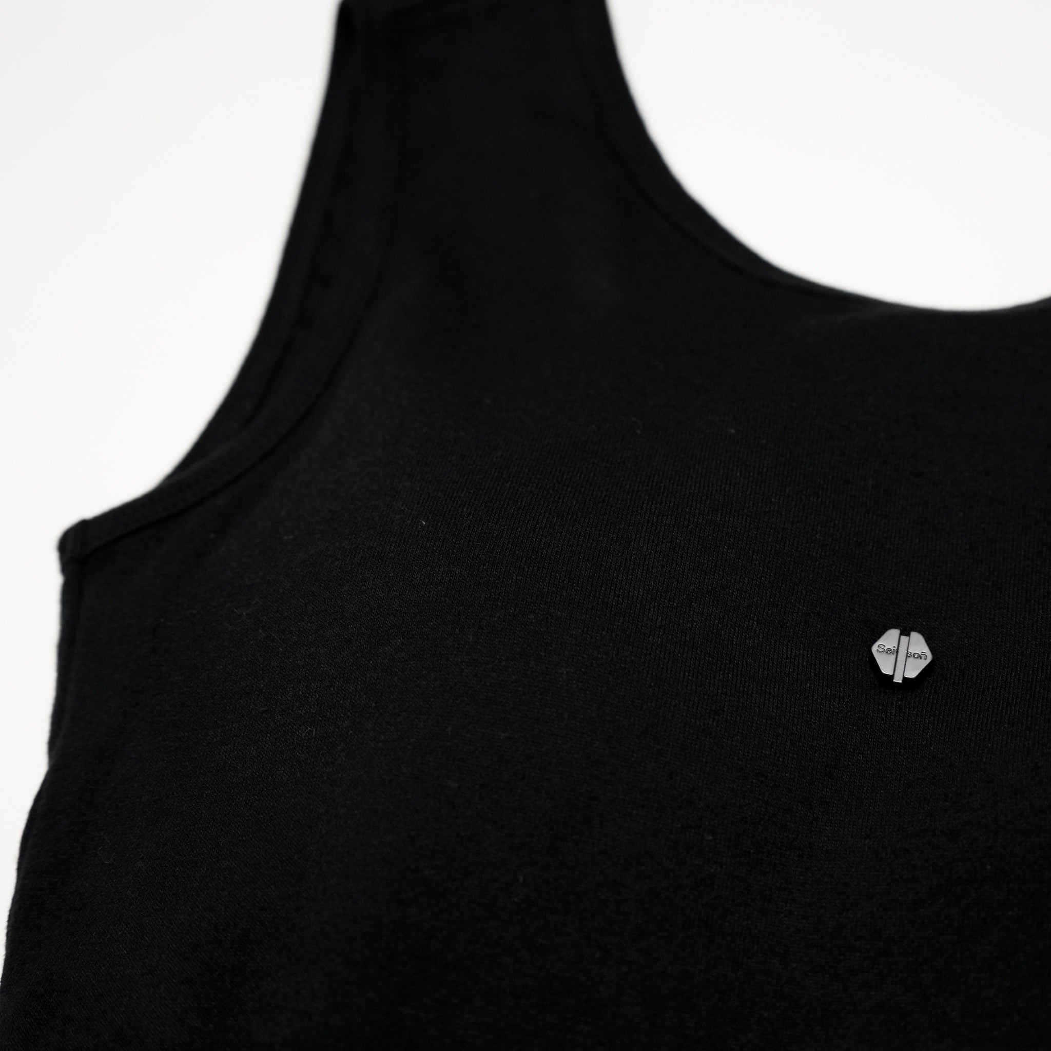 SeRE：ASAP tank top -BLACK | SeRE：FYI tee -BLACK 【SEIVSON_セイブソン】