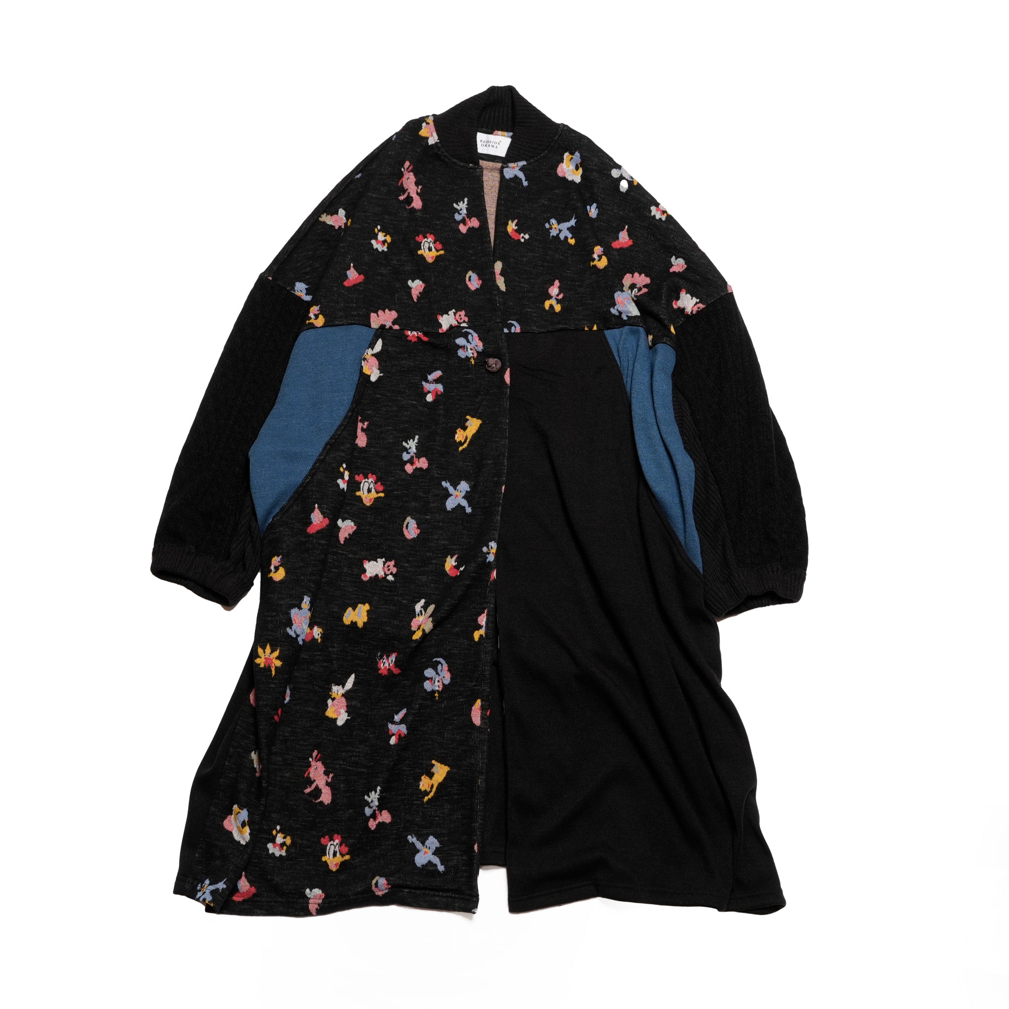 Origin Jacquard Mix Gawn | Color_Melt Bk | No_bsd25aw-10_melt bk【BEDSIDEDRAMA_ベッドサイドドラマ】