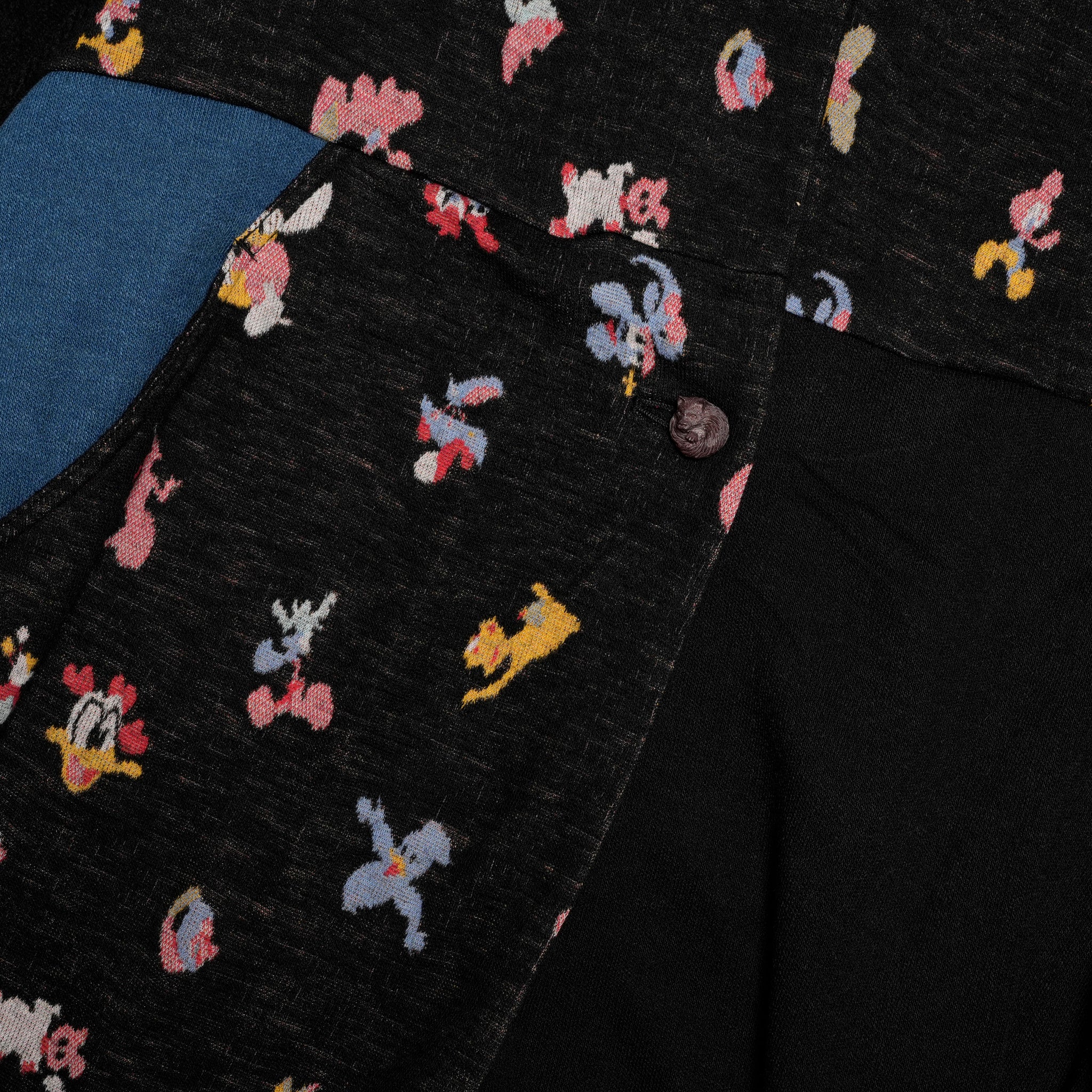 Origin Jacquard Mix Gawn | Color_Melt Bk | No_bsd25aw-10_melt bk【BEDSIDEDRAMA_ベッドサイドドラマ】