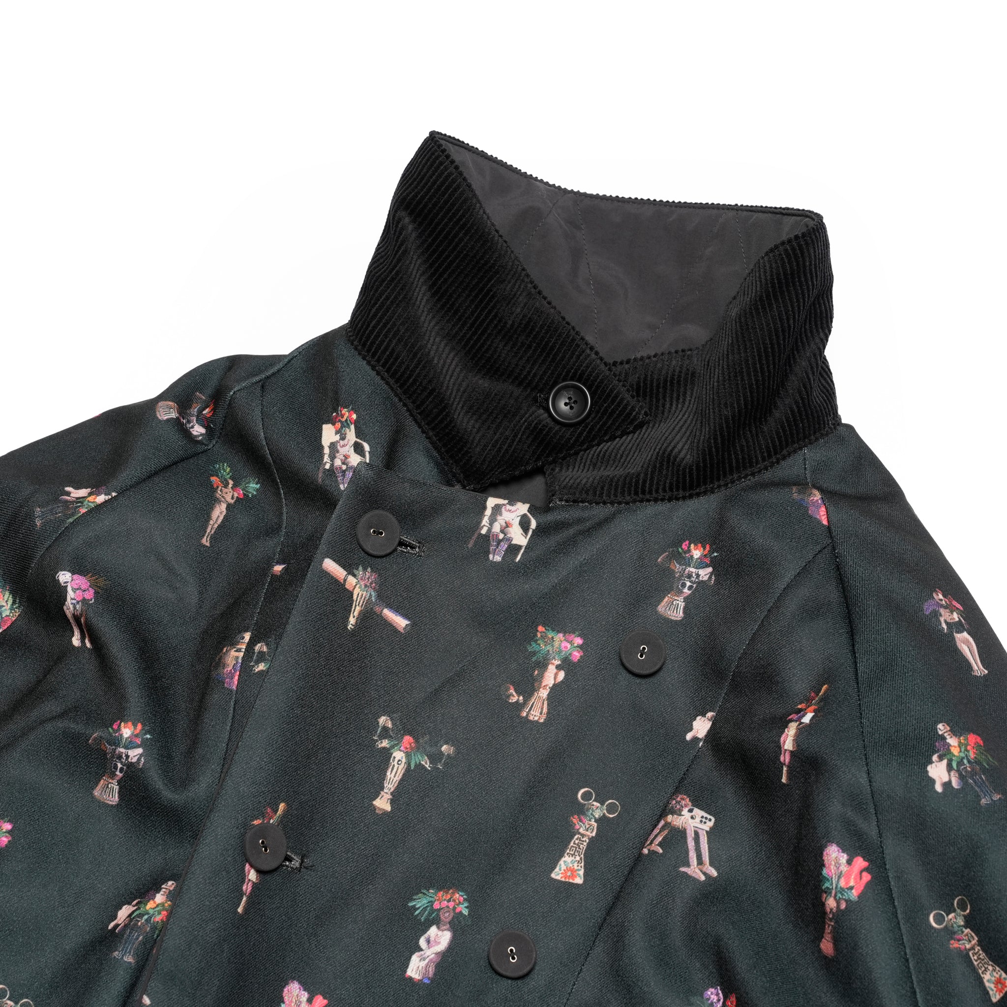 Star Relic Reversible Coat | Color_Black | No_bsd25aw-04_black【BEDSIDEDRAMA_ベッドサイドドラマ】