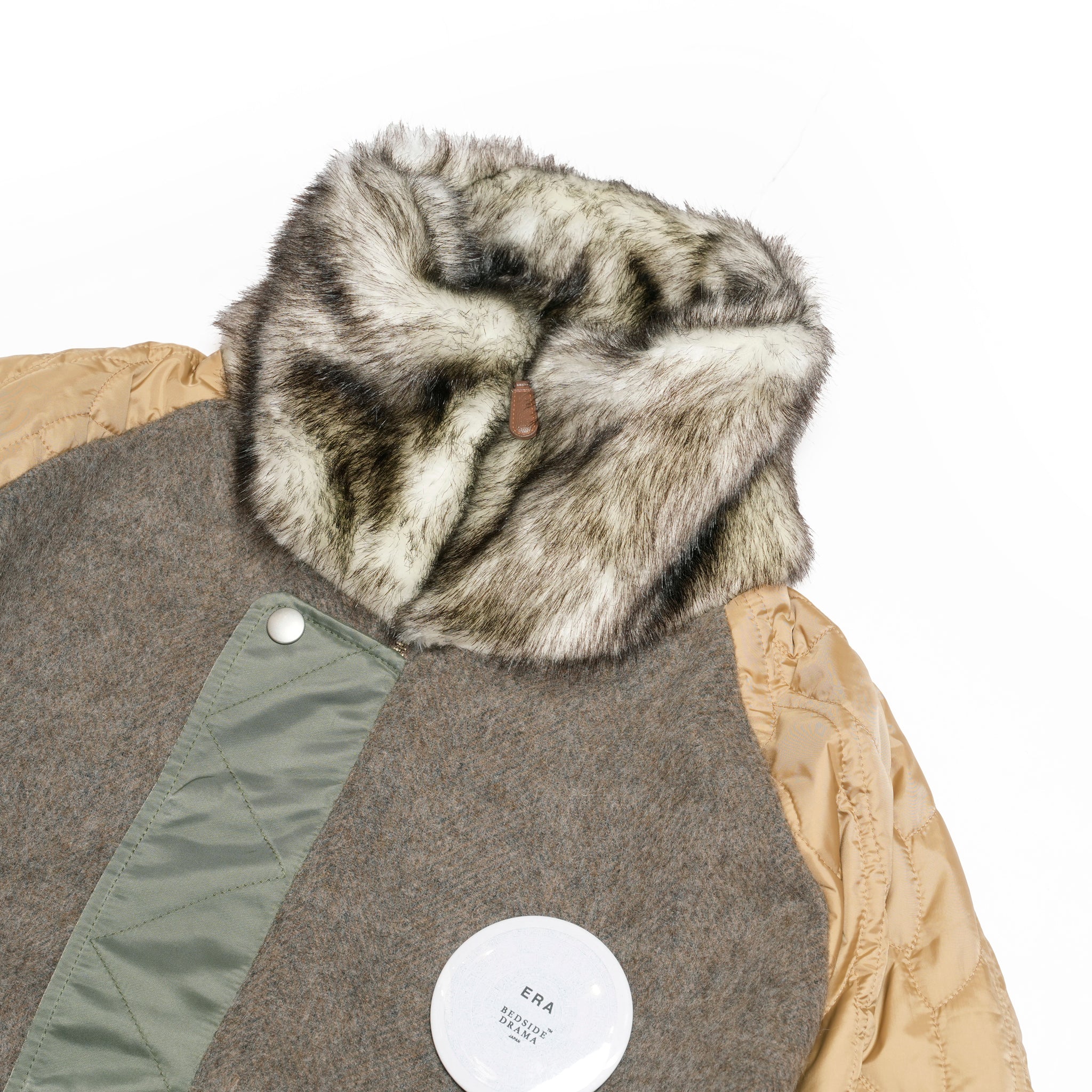 The Origin Folklore Blouson | Color_Beige | No_bsd25aw-03_beige【BEDSIDEDRAMA_ベッドサイドドラマ】