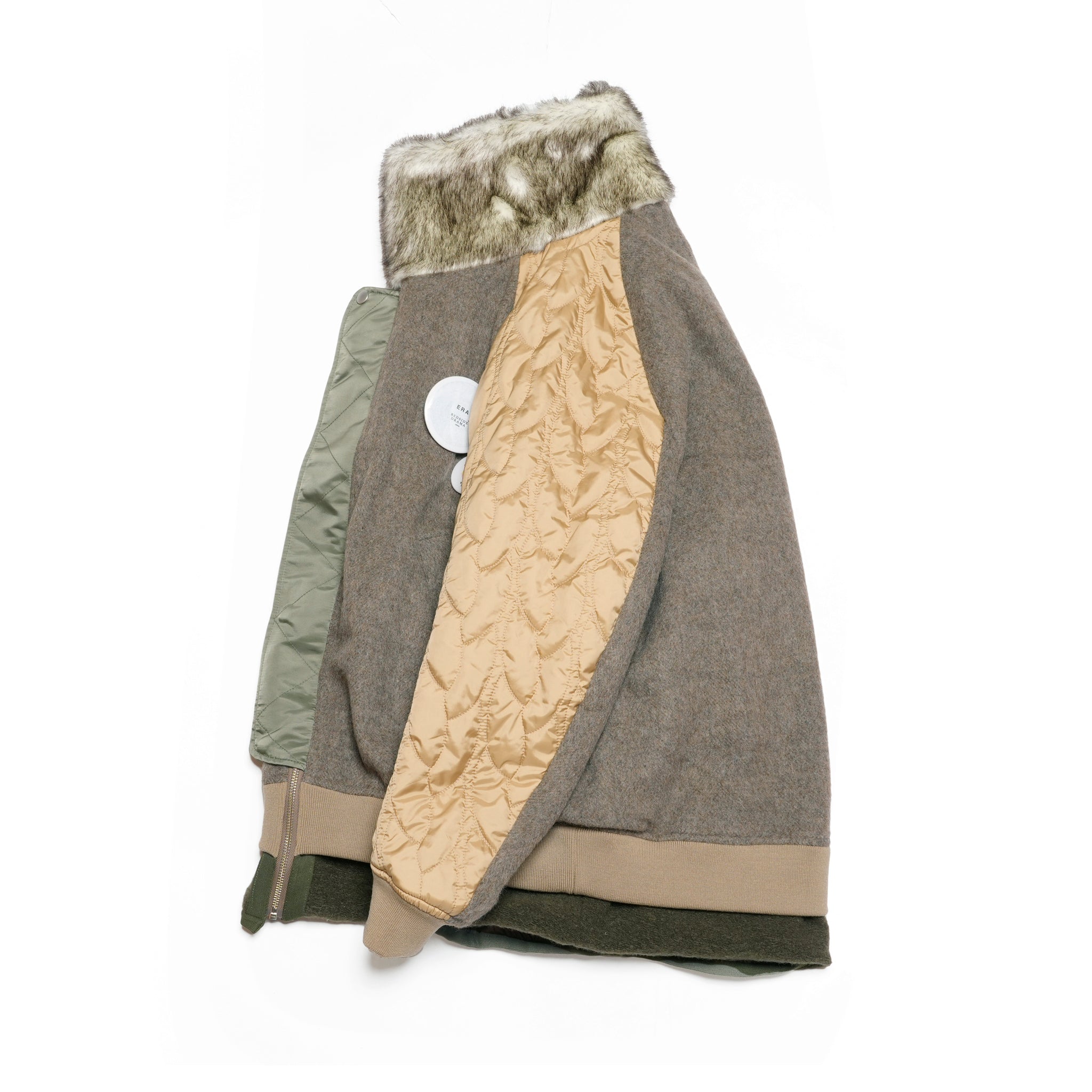 The Origin Folklore Blouson | Color_Beige | No_bsd25aw-03_beige【BEDSIDEDRAMA_ベッドサイドドラマ】