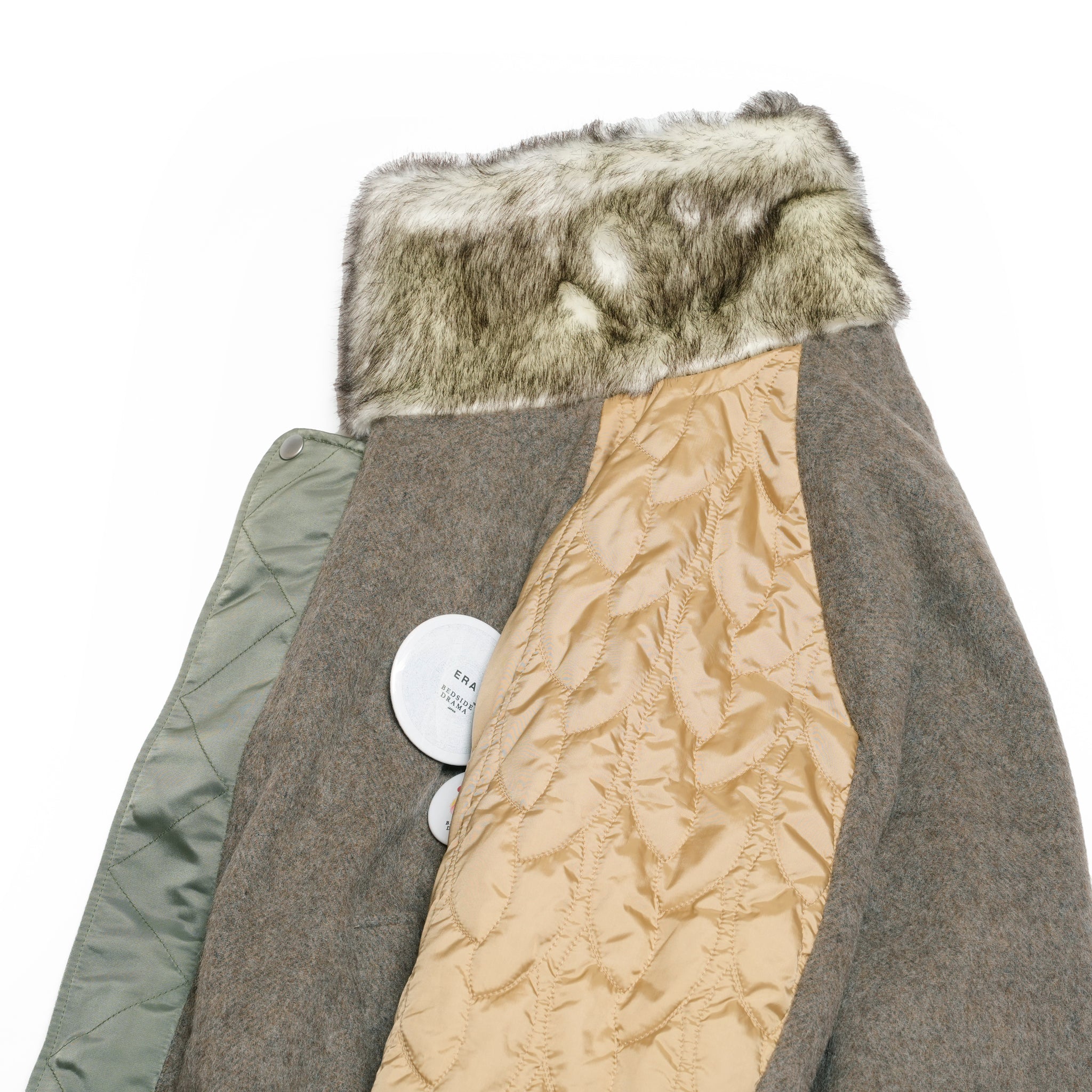 The Origin Folklore Blouson | Color_Beige | No_bsd25aw-03_beige【BEDSIDEDRAMA_ベッドサイドドラマ】