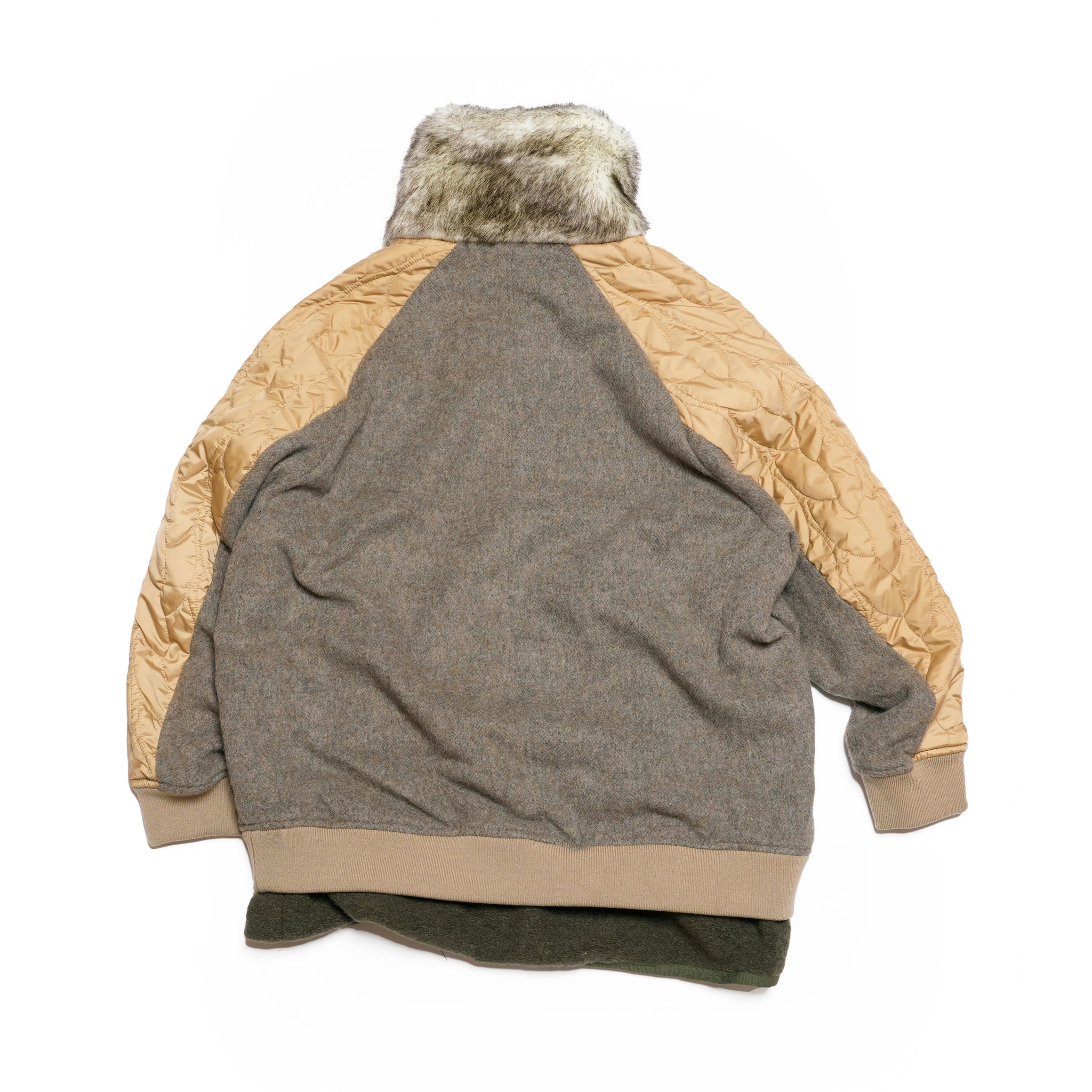 The Origin Folklore Blouson | Color_Beige | No_bsd25aw-03_beige【BEDSIDEDRAMA_ベッドサイドドラマ】