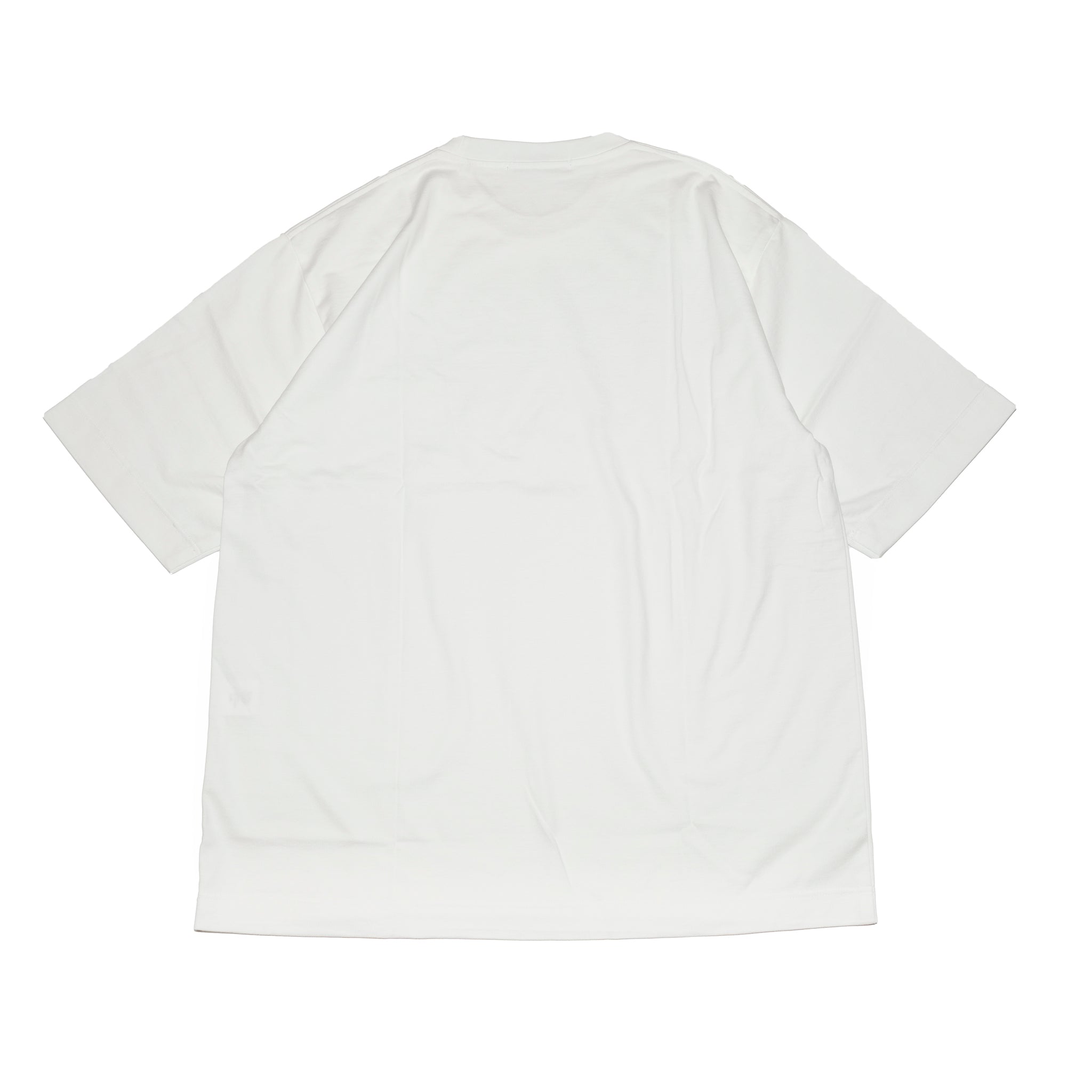 HCPN-02_White | AMERICAN CREW NECK PKT T-SHIRT-BALANCIRCULAR | Color:White【CATTA SHIRTS_カッタ シャツ】