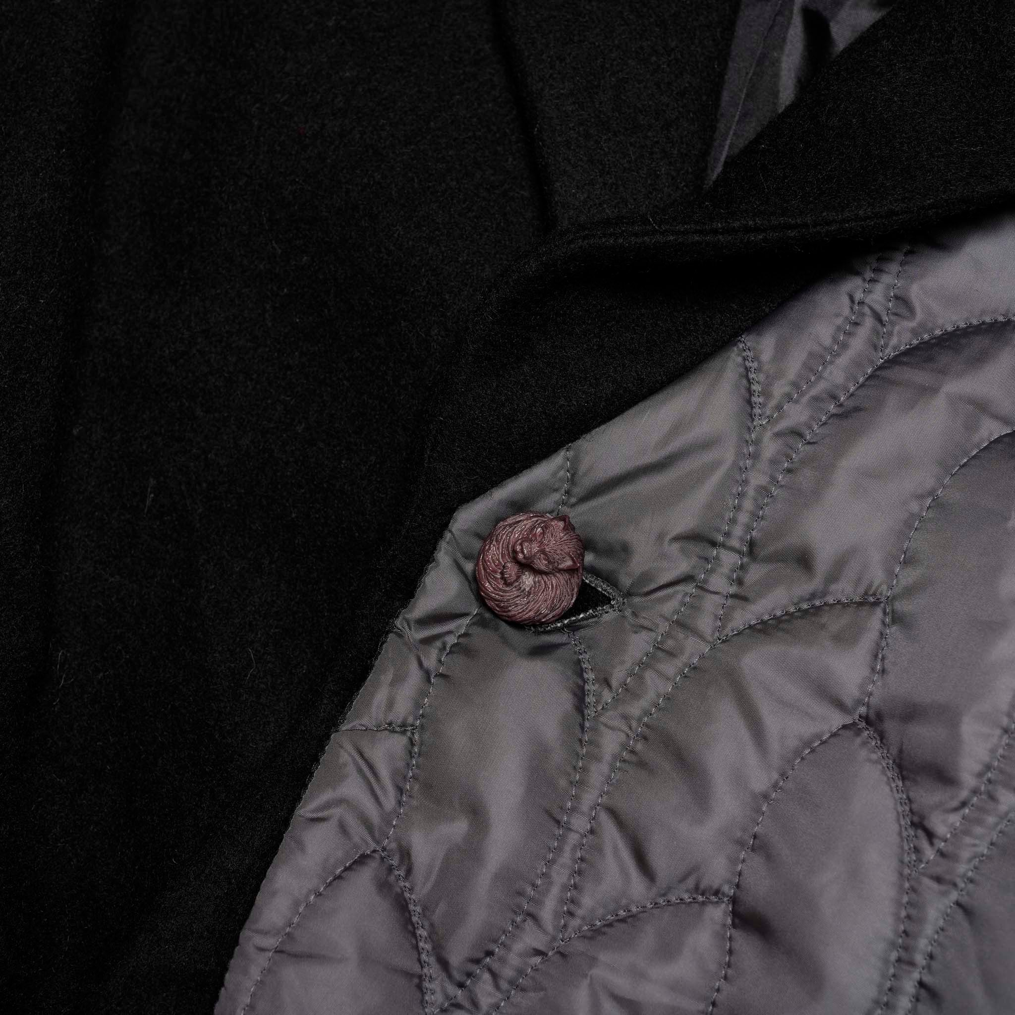 OOPARTS Mix Gawn Coat | Color_Black | No_bsd25aw-01_black【BEDSIDEDRAMA_ベッドサイドドラマ】