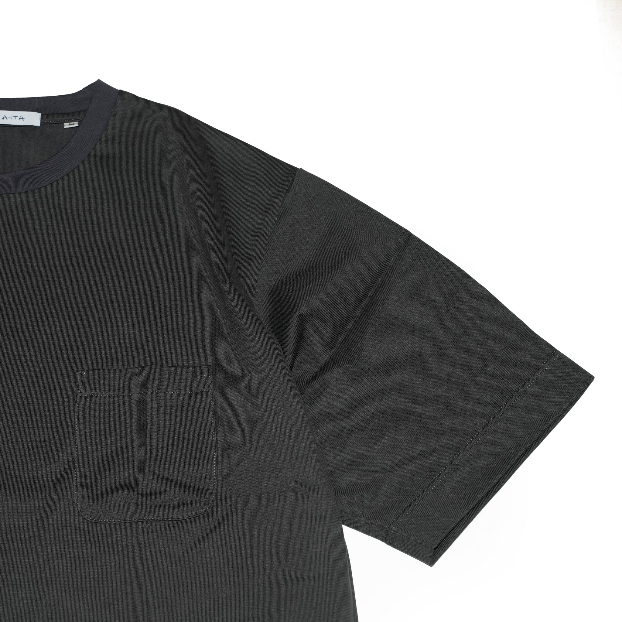 HCPN-02_Gray | AMERICAN CREW NECK PKT T-SHIRT-BALANCIRCULAR | Color:Gray【CATTA SHIRTS_カッタ シャツ】