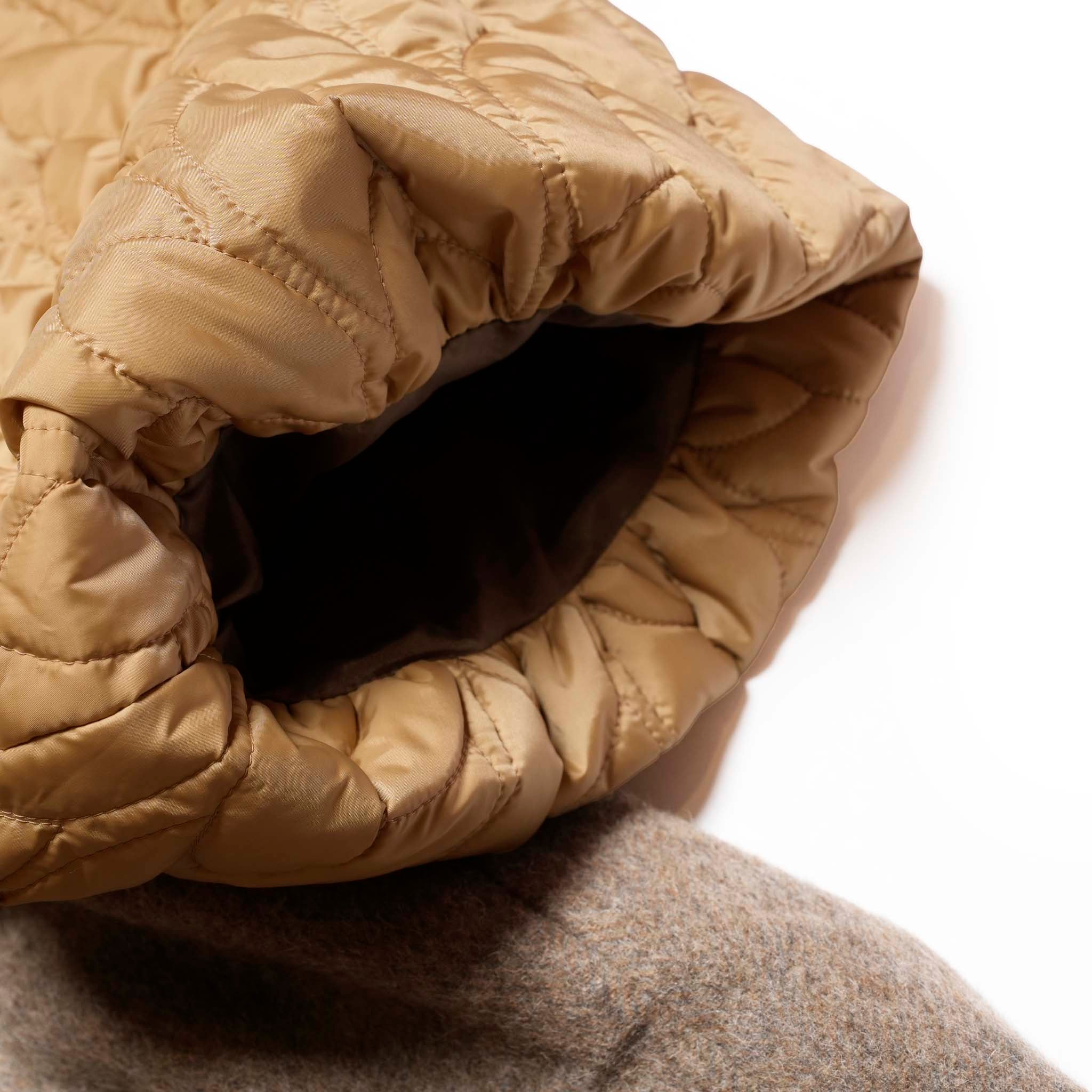 OOPARTS Mix Gawn Coat | Color_Beige | No_bsd25aw-01_beige【BEDSIDEDRAMA_ベッドサイドドラマ】