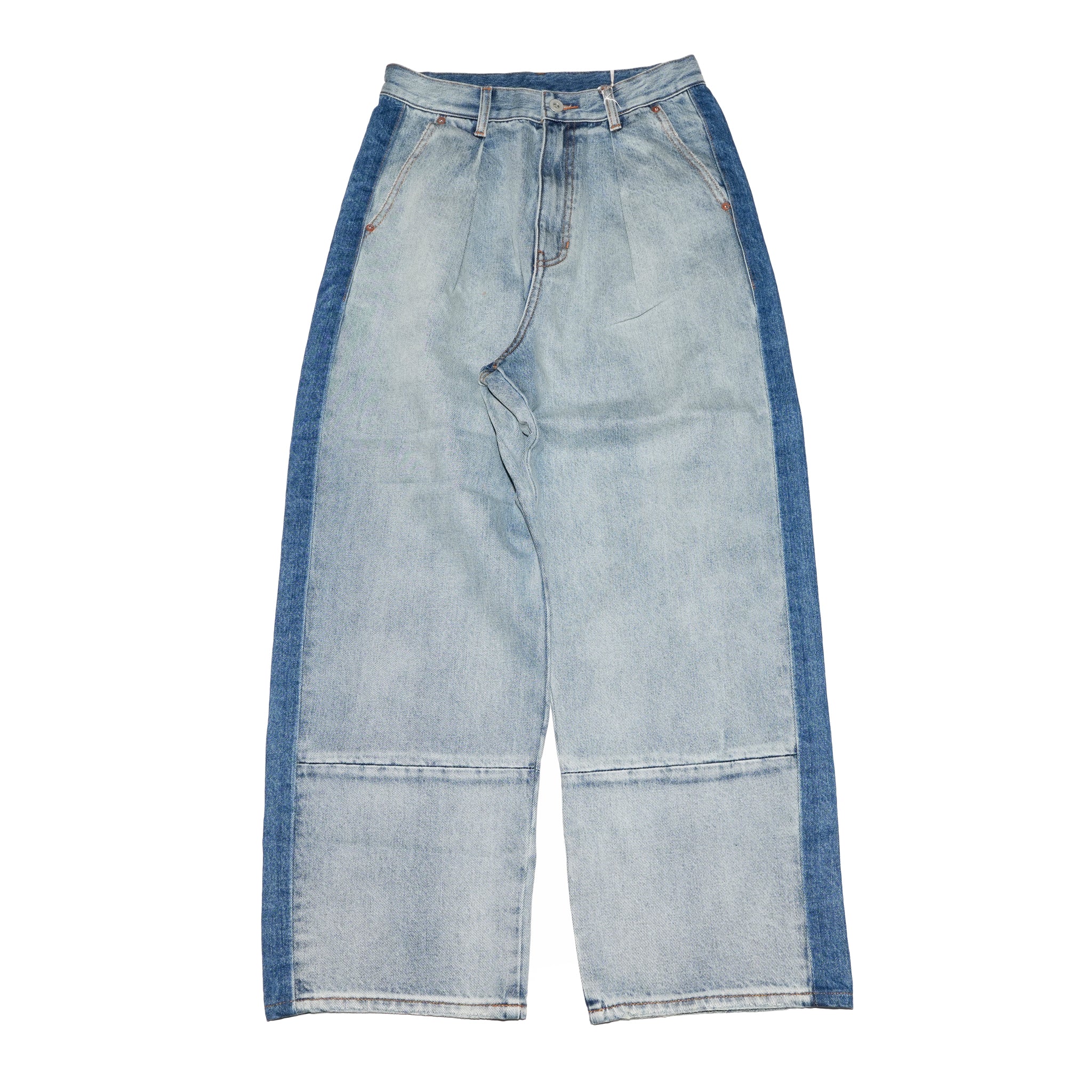 WHT25HPT4053_Light Indigo | SIDE LINE DENIM | Color:Light Indigo【WHYTO_ホワイト】