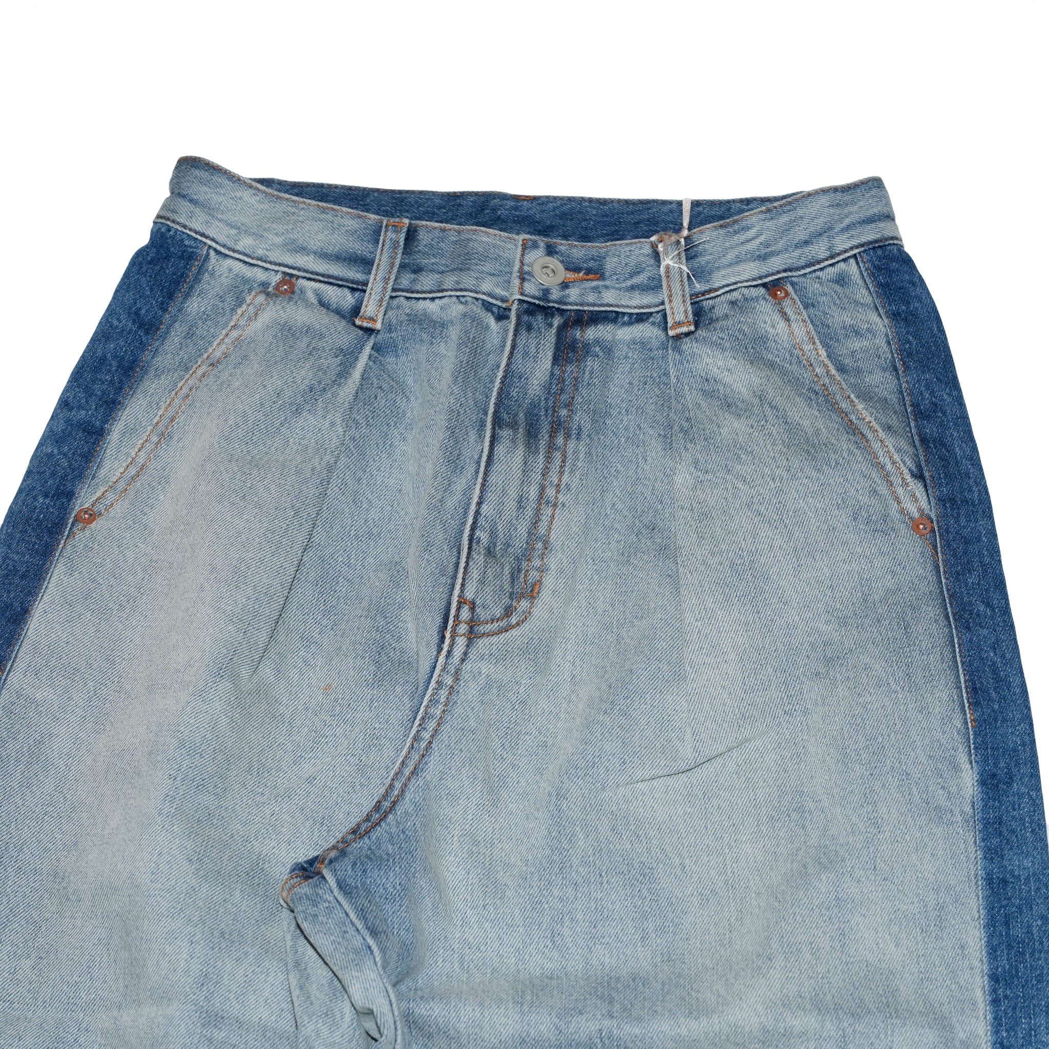 WHT25HPT4053_Light Indigo | SIDE LINE DENIM | Color:Light Indigo【WHYTO_ホワイト】