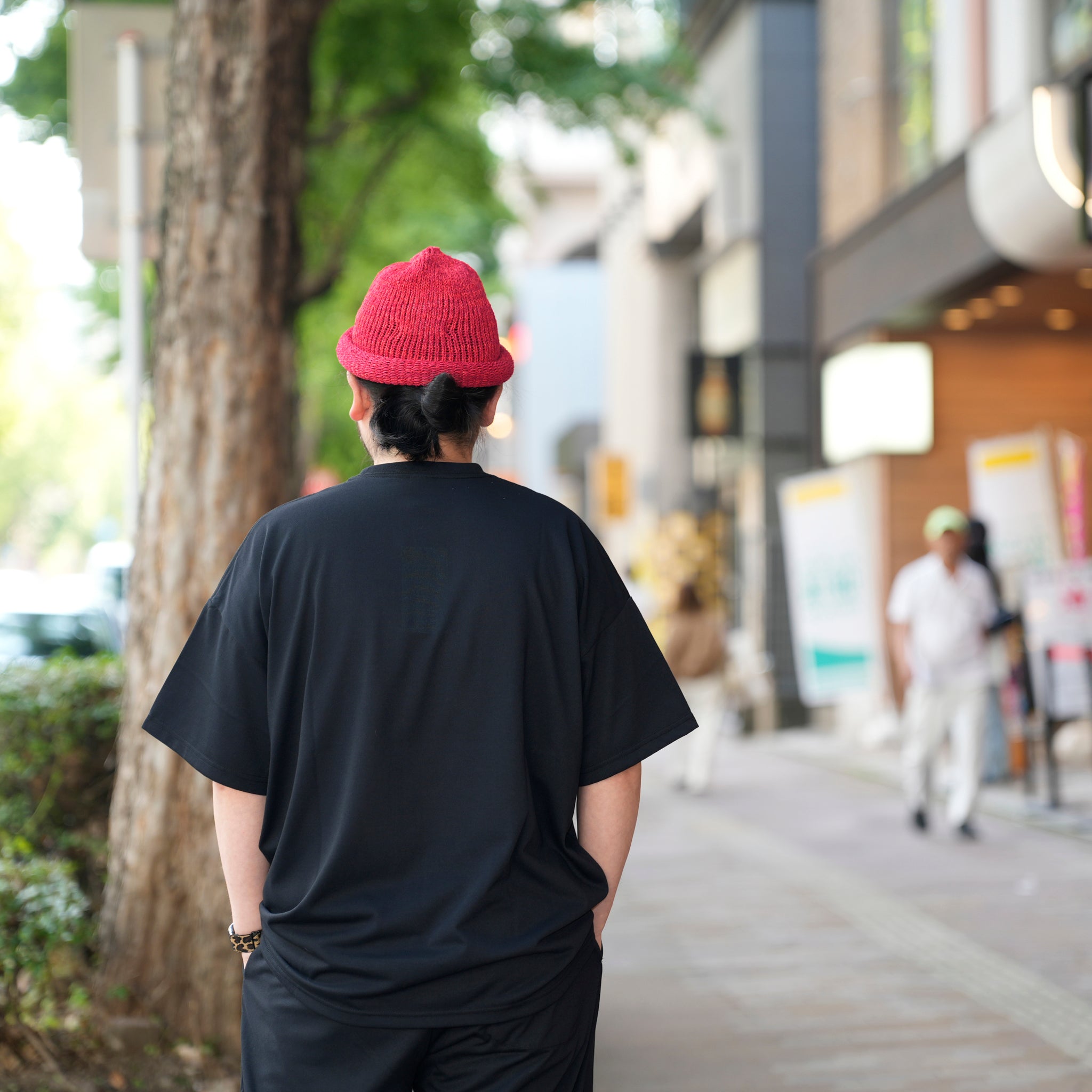 [ RELAX FIT SPORTS №136 ]　 Fruits trycool Pocket S/S | Col_Black【RELAX FIT_リラックスフィット】【ネコポス選択可能】