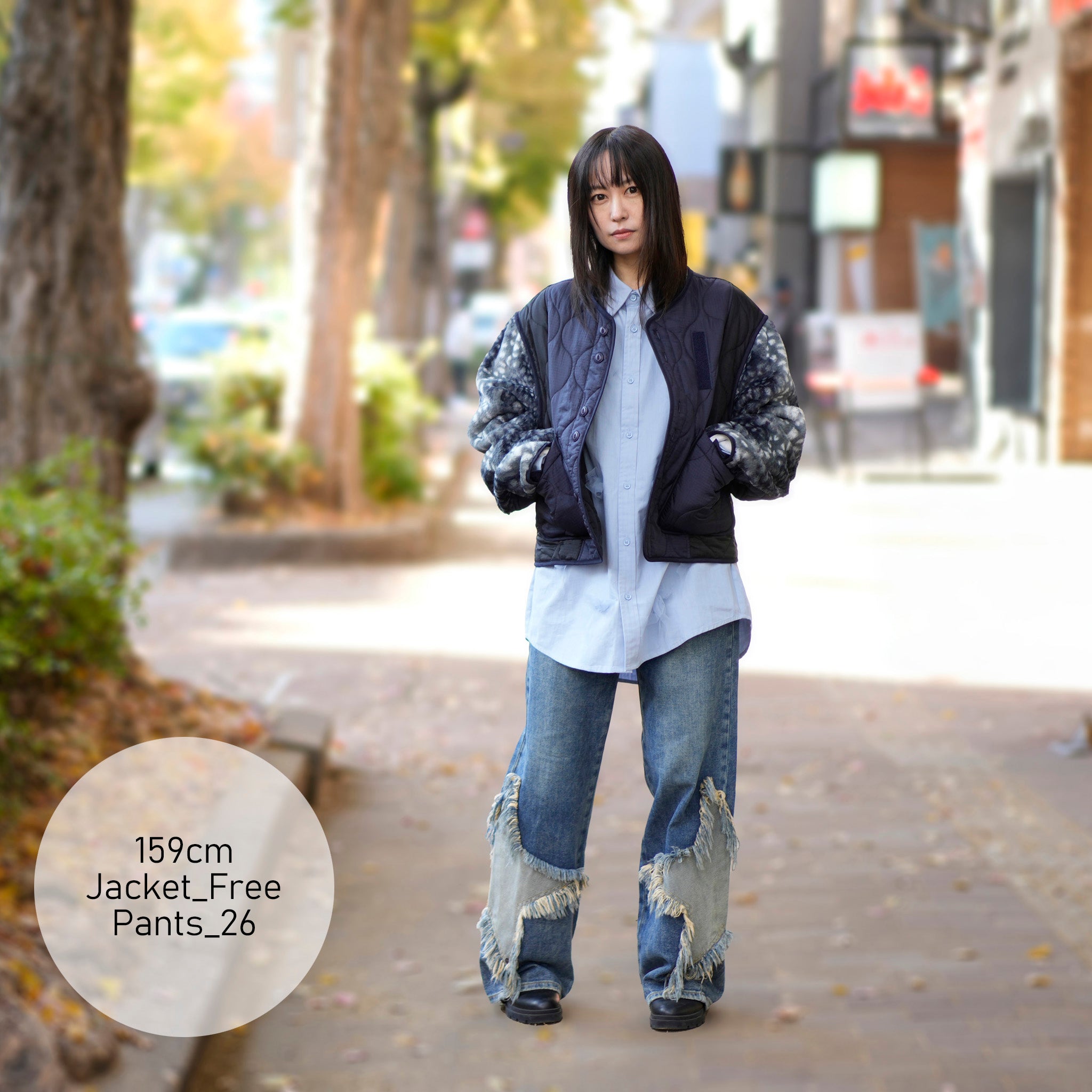 26510_MEMPHIS STAR | MEMPHIS STAR JACKSONS MID WAIST WIDE LEG JEANS | Color:MEMPHIS STAR【ONE TEASPOON_ワンティースプーン】