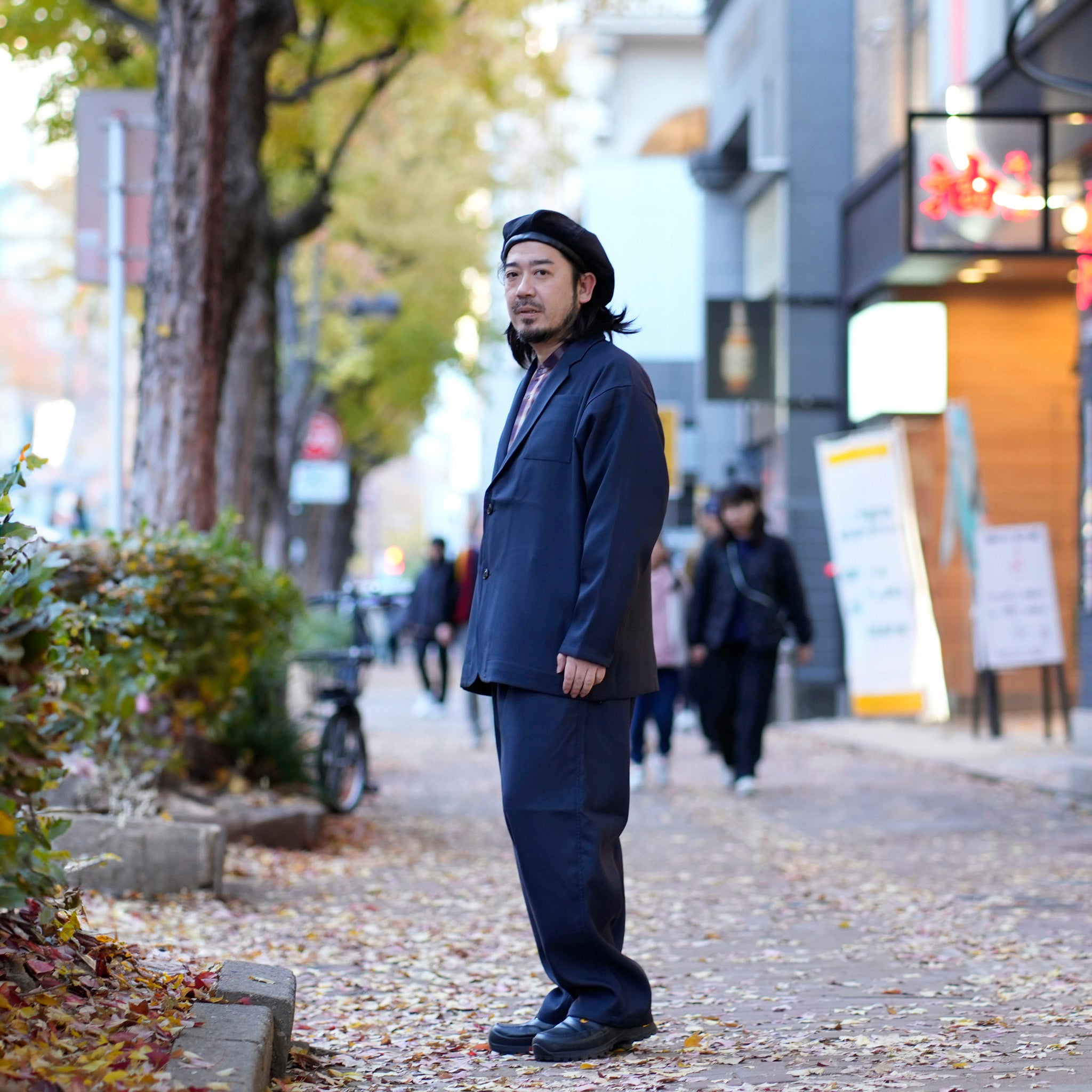 RELAX FIT №129 [ STA-PREST GOOD JACKET & SLACKS] Col_DarkNavy【RELAX FIT_リラックスフィット】