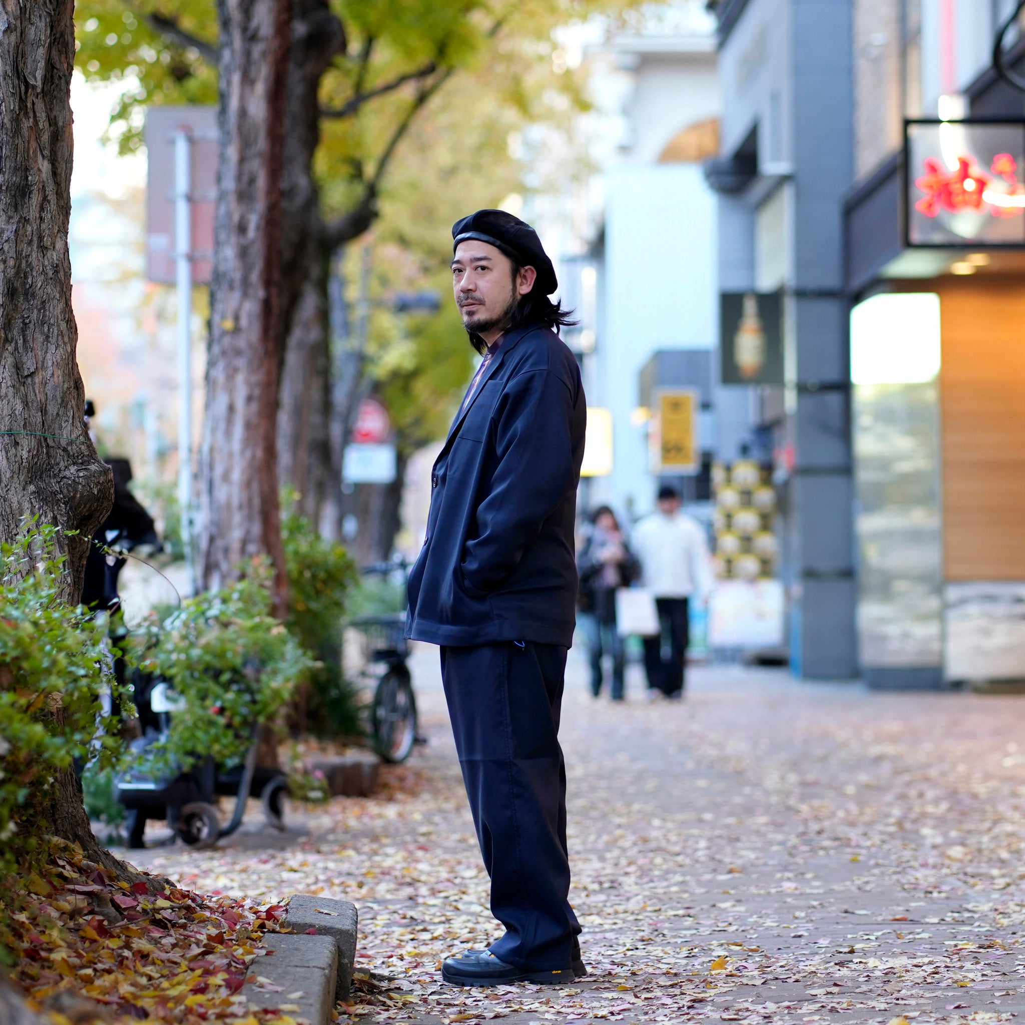 RELAX FIT №129 [ STA-PREST GOOD JACKET & SLACKS] Col_DarkNavy【RELAX FIT_リラックスフィット】