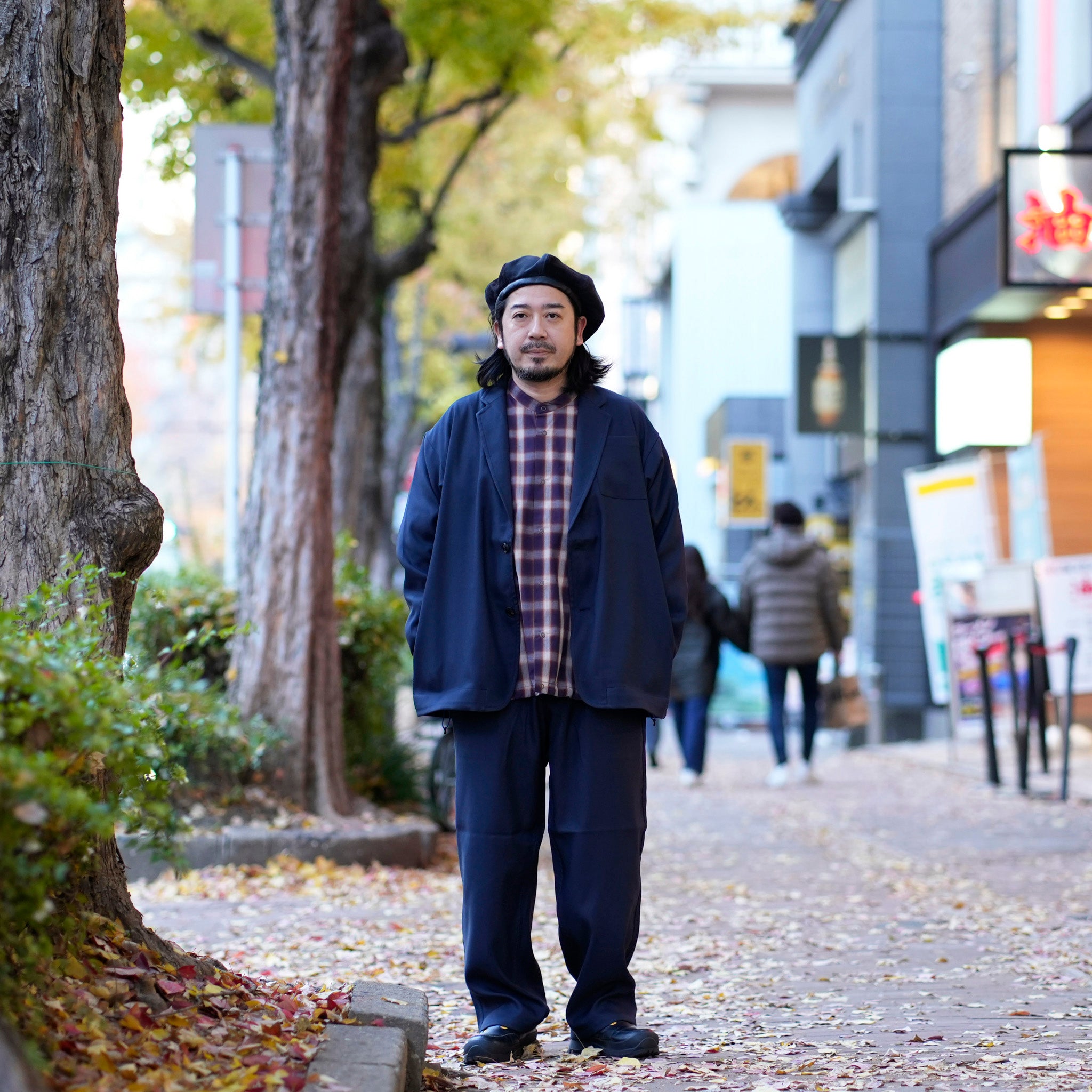 RELAX FIT №129 [ STA-PREST GOOD JACKET & SLACKS] Col_DarkNavy【RELAX FIT_リラックスフィット】