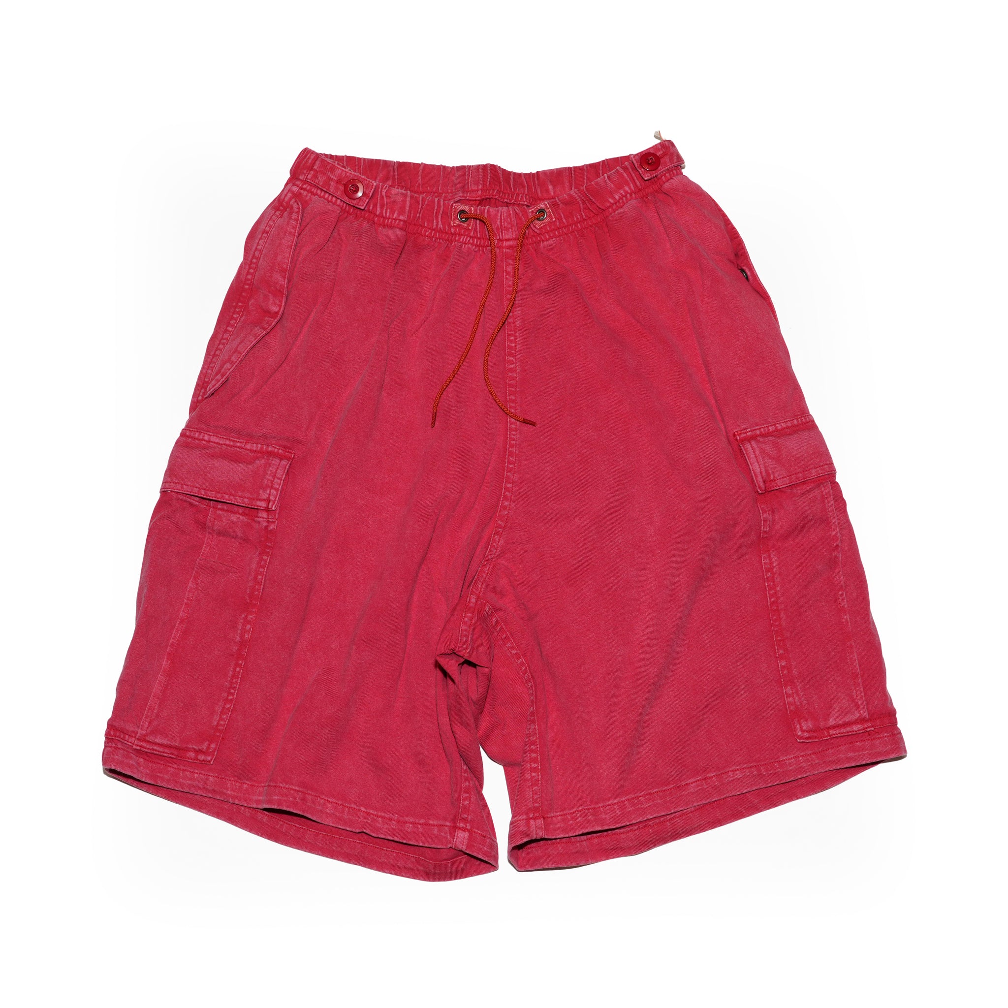 Randy shorts  t-cloth V.D | Easy Trousers Shorts | Color_Faded Red | No_cz-imst-293_faded red【IMPRESTORE_インプレストア】