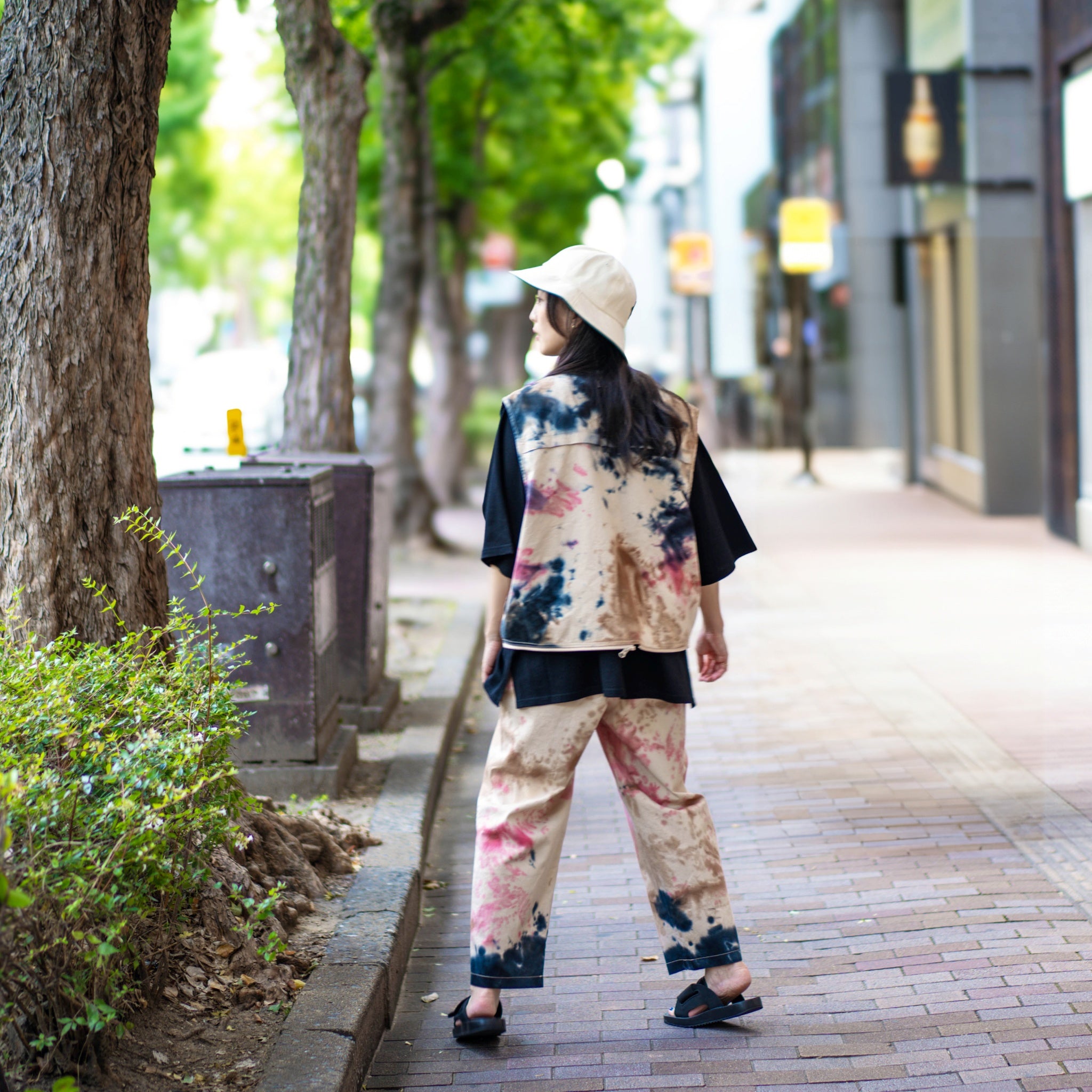 Name:Camouflage Custom Fisher Man Chino Vest カモフラ カスタムフィッシャーマン チノベスト | Color:Camo | Size:Short【AMBERGLEAM_アンバーグリーム】| No:1199141414