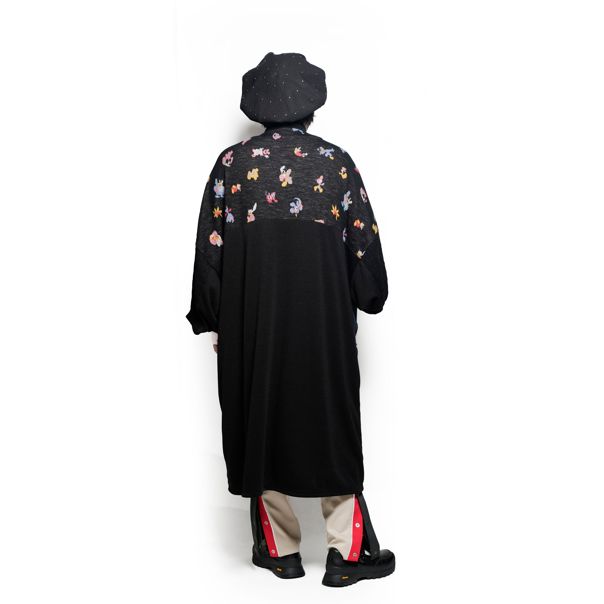 Origin Jacquard Mix Gawn | Color_Melt Bk | No_bsd25aw-10_melt bk【BEDSIDEDRAMA_ベッドサイドドラマ】