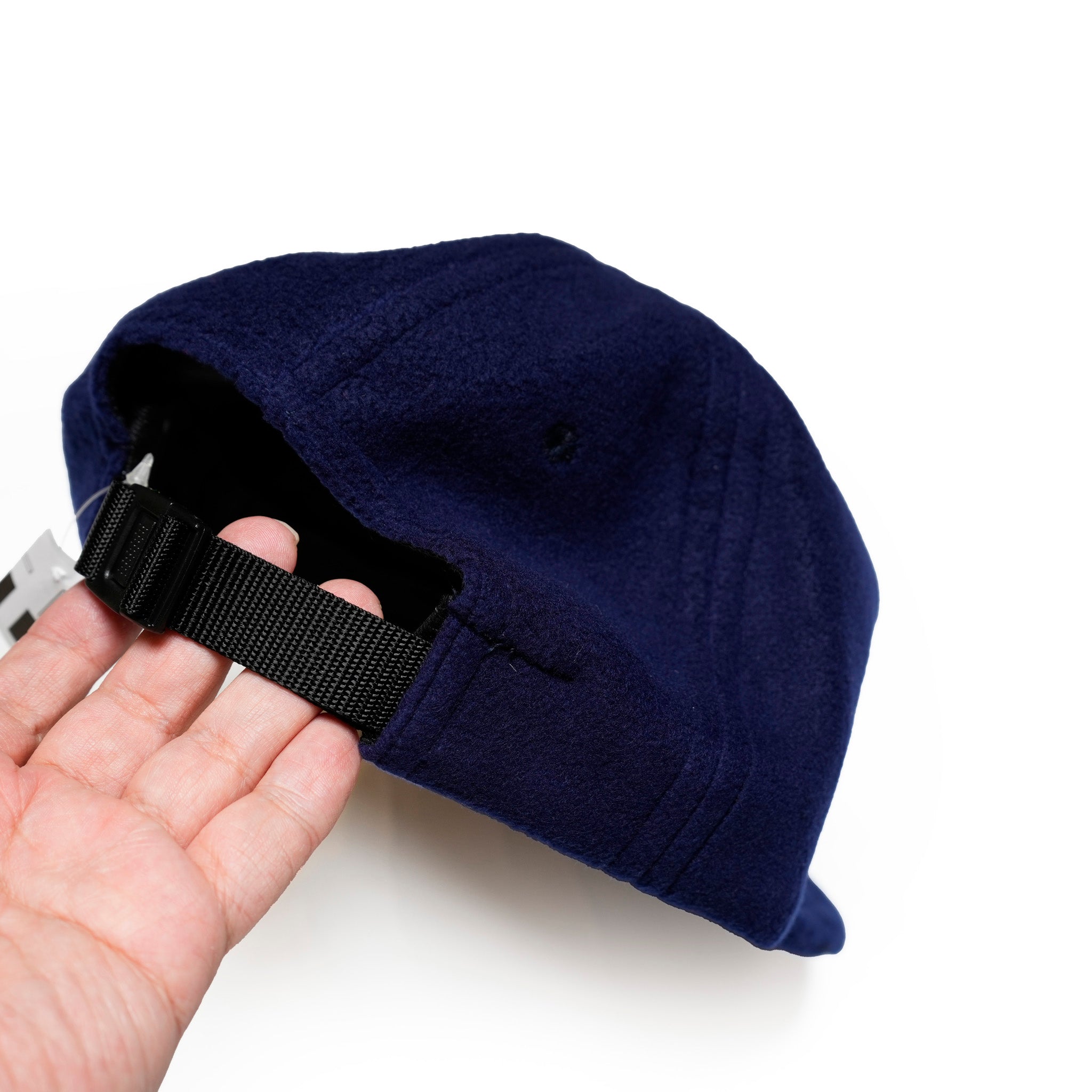 *Polar Fleece B.B. Caps / Made In USA | Color:Black/Navy【NOBRAND】