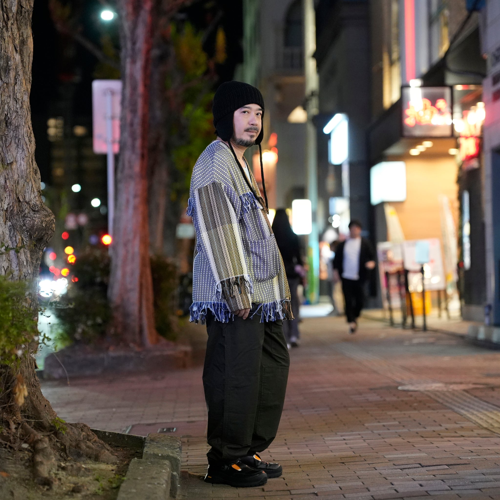 PIMA CARDIGAN | Color_CHECK | No_J0764008【NASNGWAM_ナスングワム】