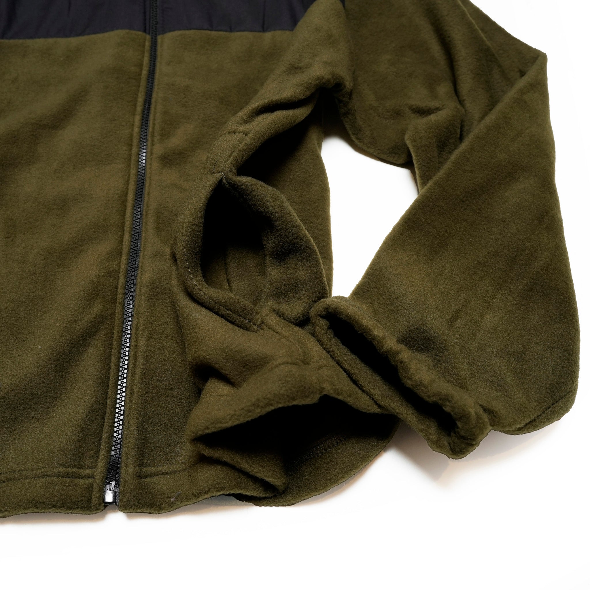 F25A | Fleece Pach JKT | Color:Khaki-Black【SPRING MOUNTAIN＿スプリングマウンテン】