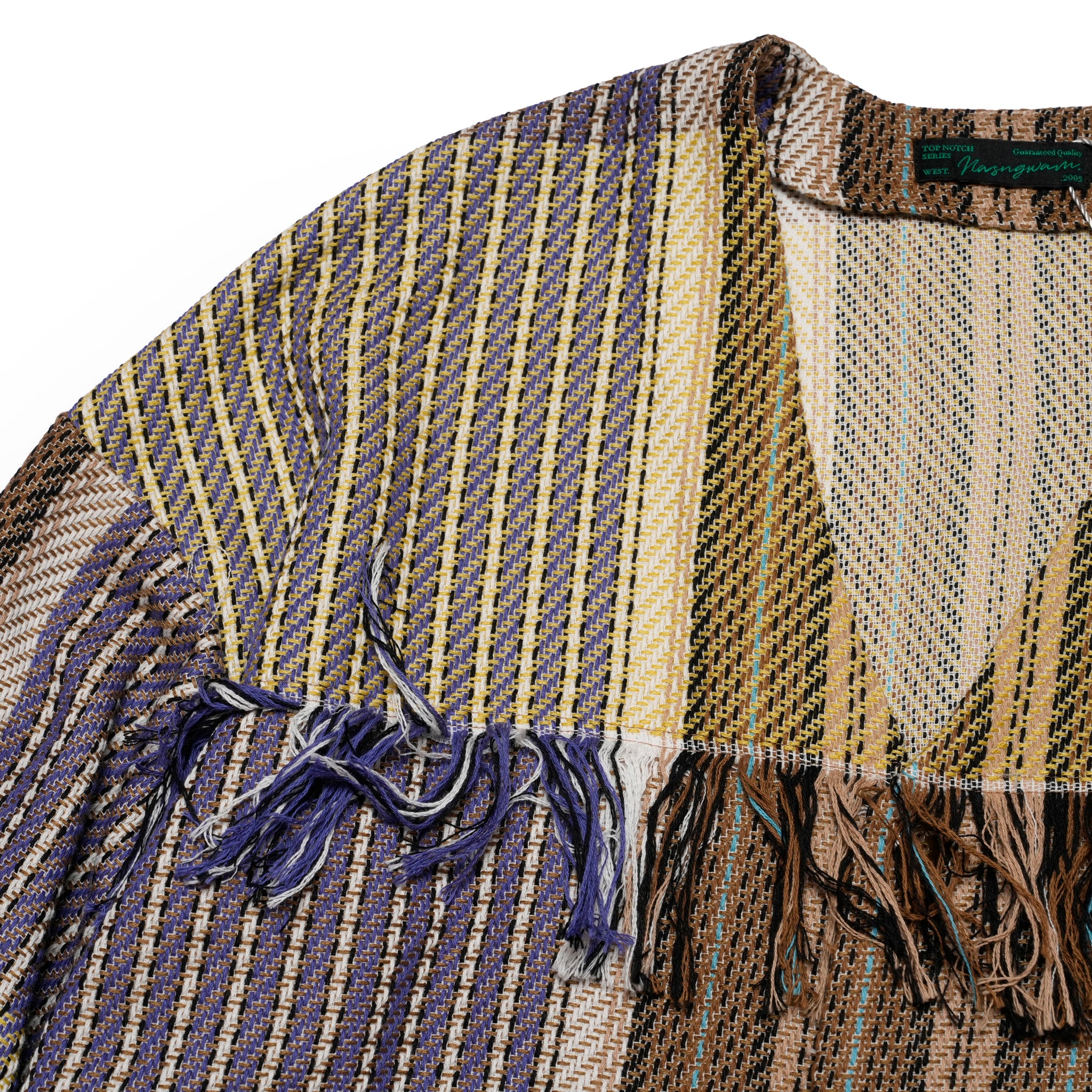 PIMA CARDIGAN | Color_CHECK | No_J0764008【NASNGWAM_ナスングワム】