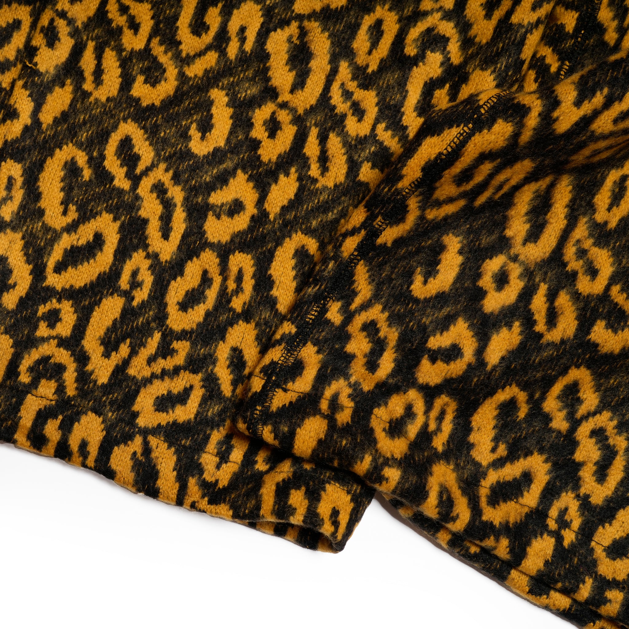 901T-1888 | Name: MUSTER KNIT-PANTS / MUSTARD-BLACK【QUOLT_クオルト】