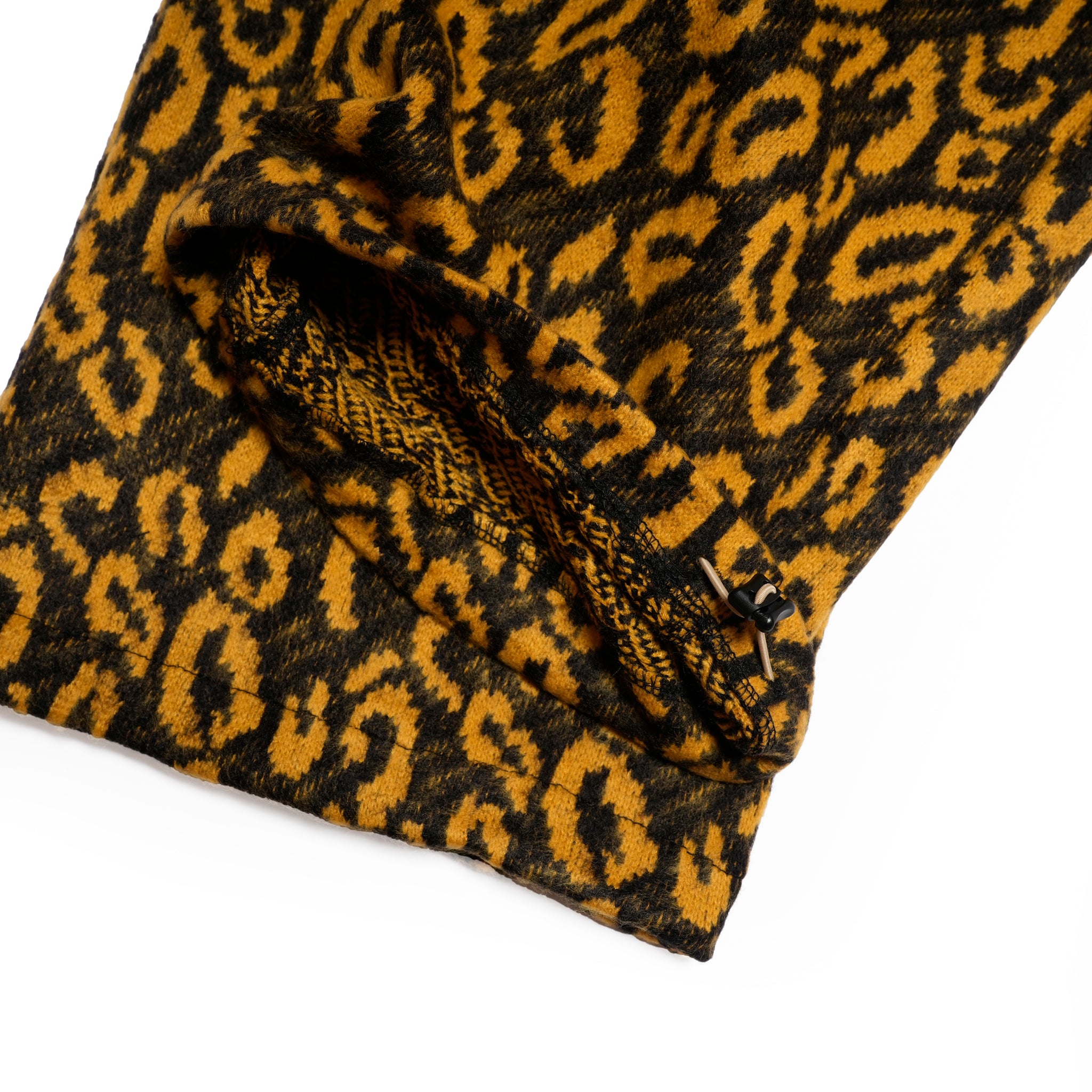 901T-1888 | Name: MUSTER KNIT-PANTS / MUSTARD-BLACK【QUOLT_クオルト】