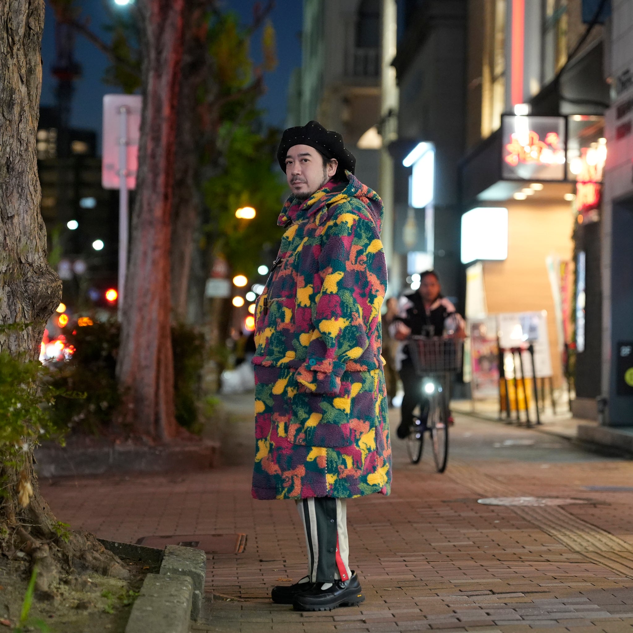 ダイナソー2WAYダッフルコート | Color_Multi | No_opizi255009