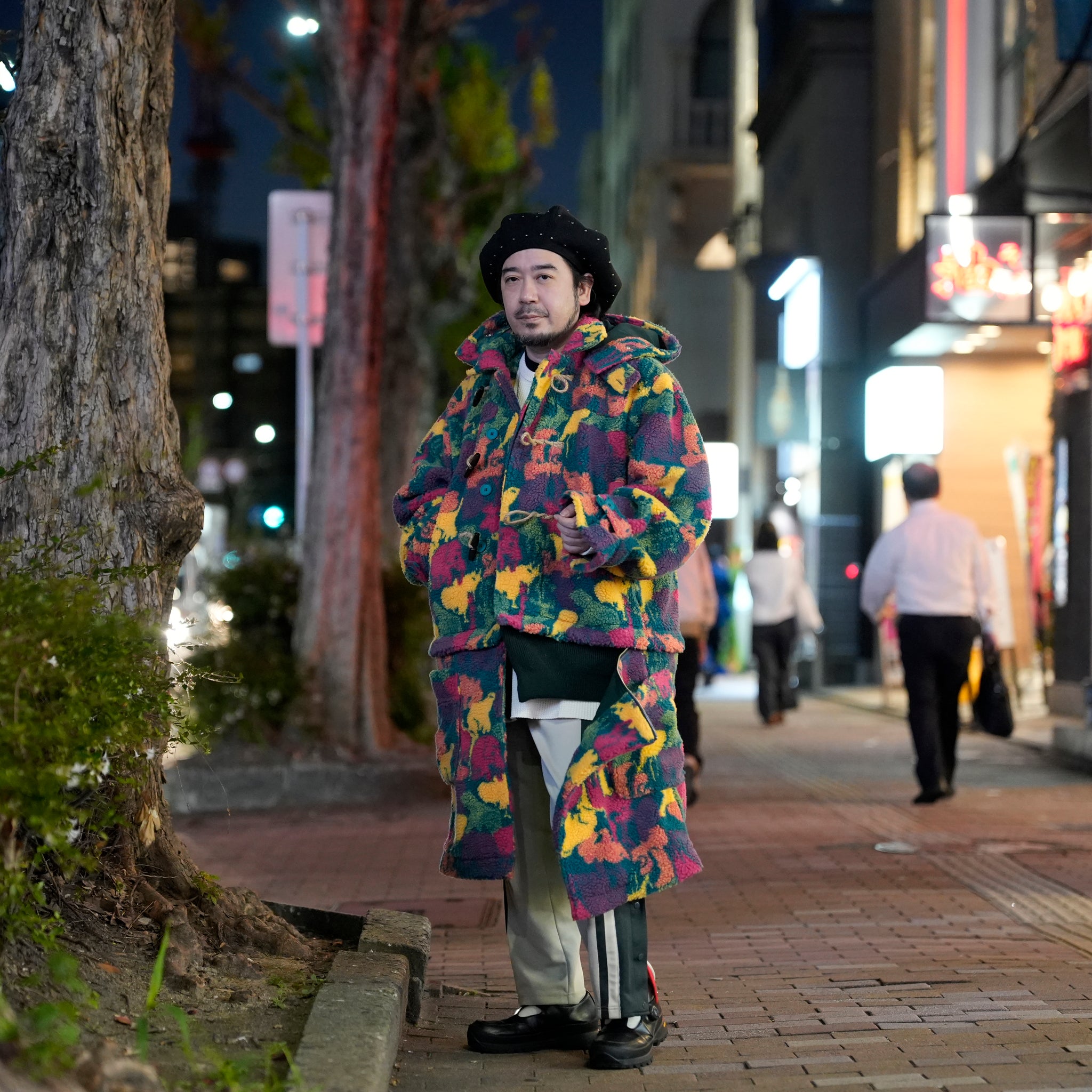 ダイナソー2WAYダッフルコート | Color_Multi | No_opizi255009