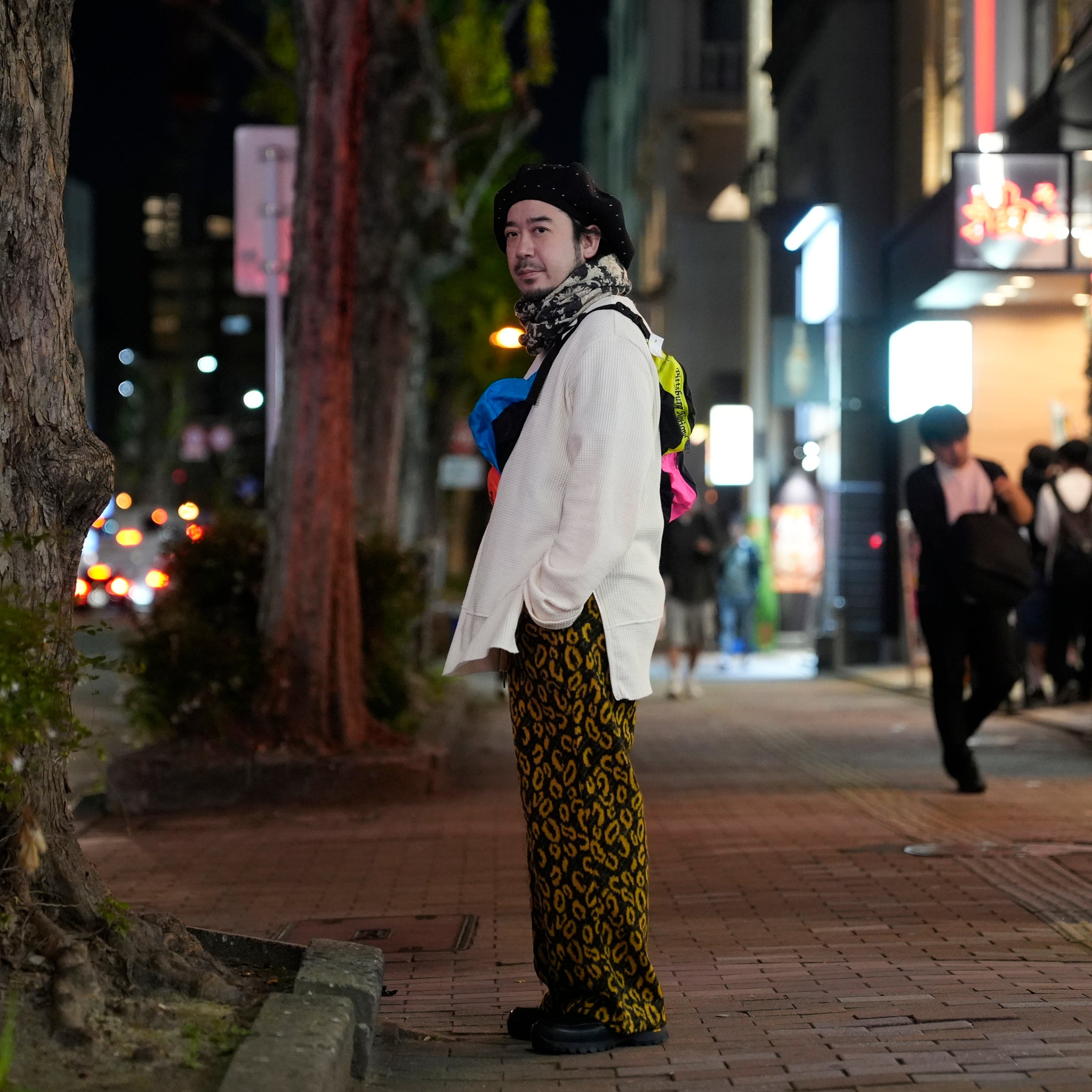 901T-1886 | Name:MAGNIFICENT SNOOD / DARK-CHARCOAL【QUOLT_クオルト】