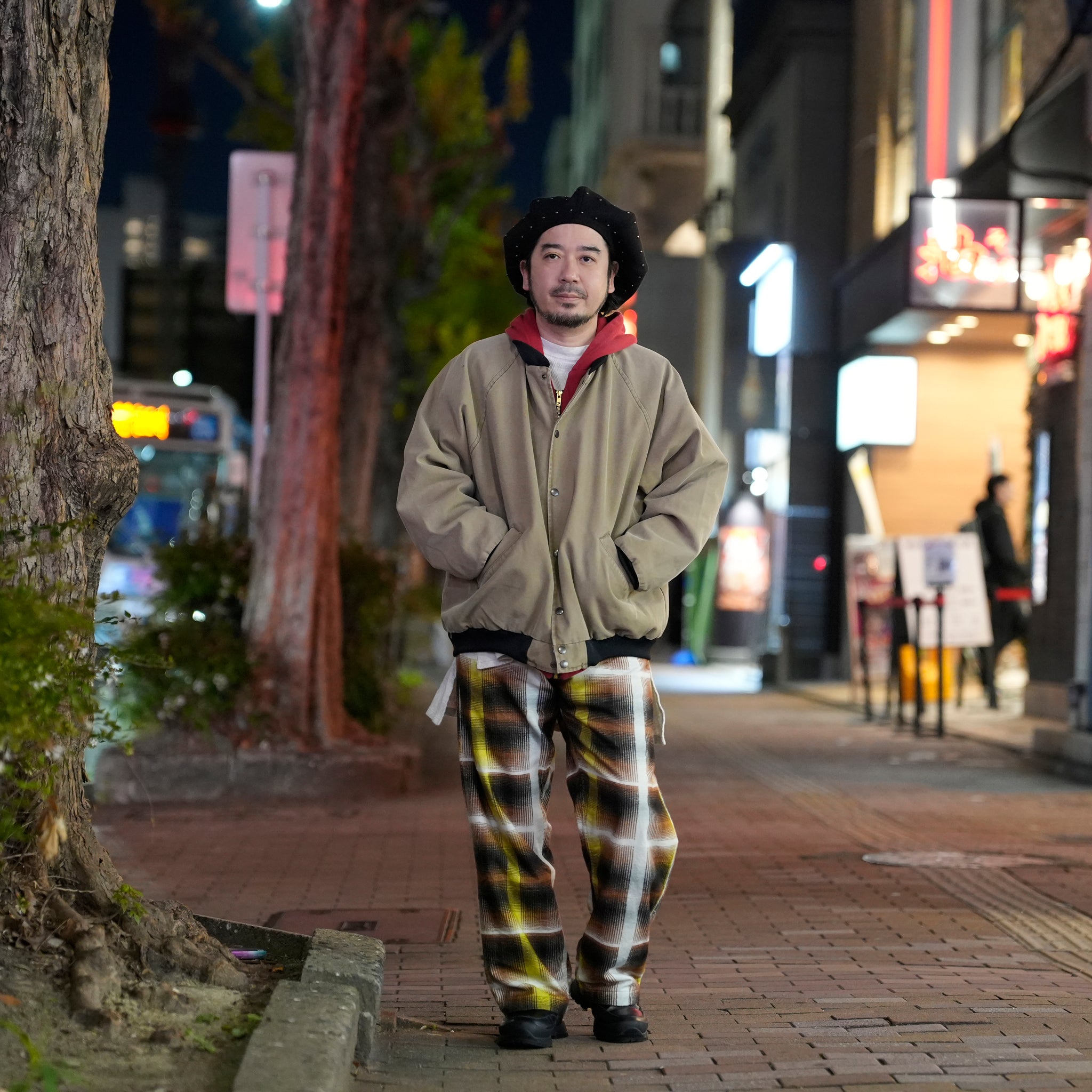 TRICKY DUCK JACKET | Color_Sand | No_voo-1248_sand【VOO_ヴォー】