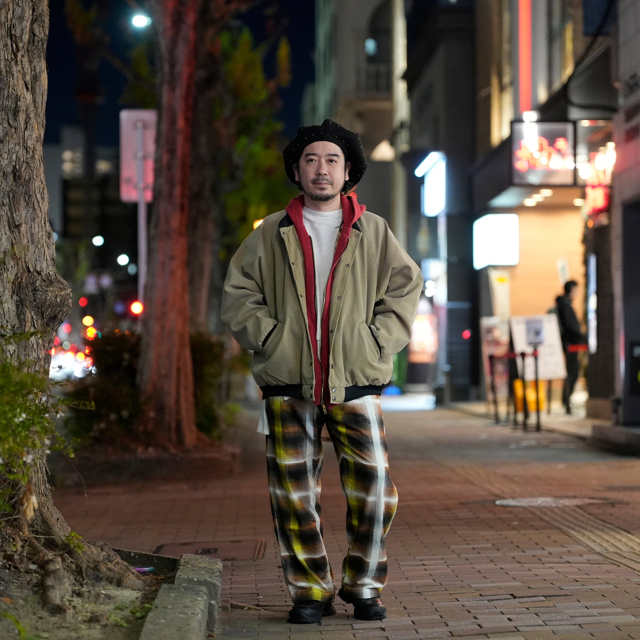 TRICKY DUCK JACKET | Color_Sand | No_voo-1248_sand【VOO_ヴォー】