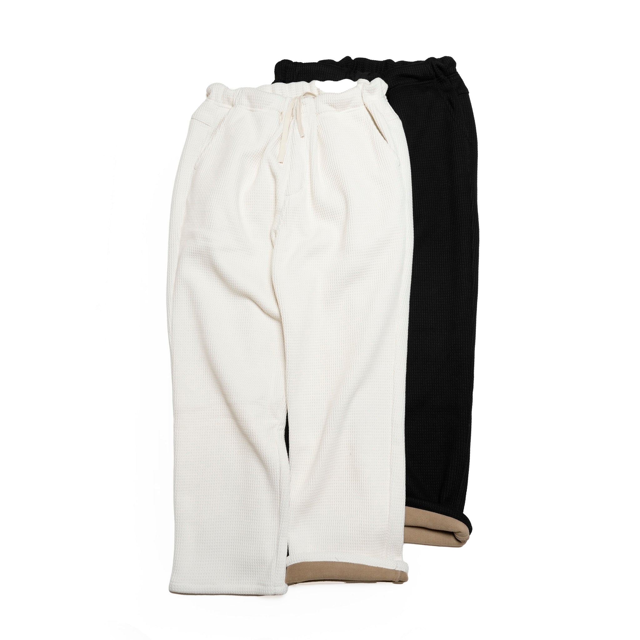 CZ-ImSt-287N | 極暖PANTS | Color:*Ivory/*Black【IMPRESTORE_インプレストア】【NASNGWAM_ナスングワム】