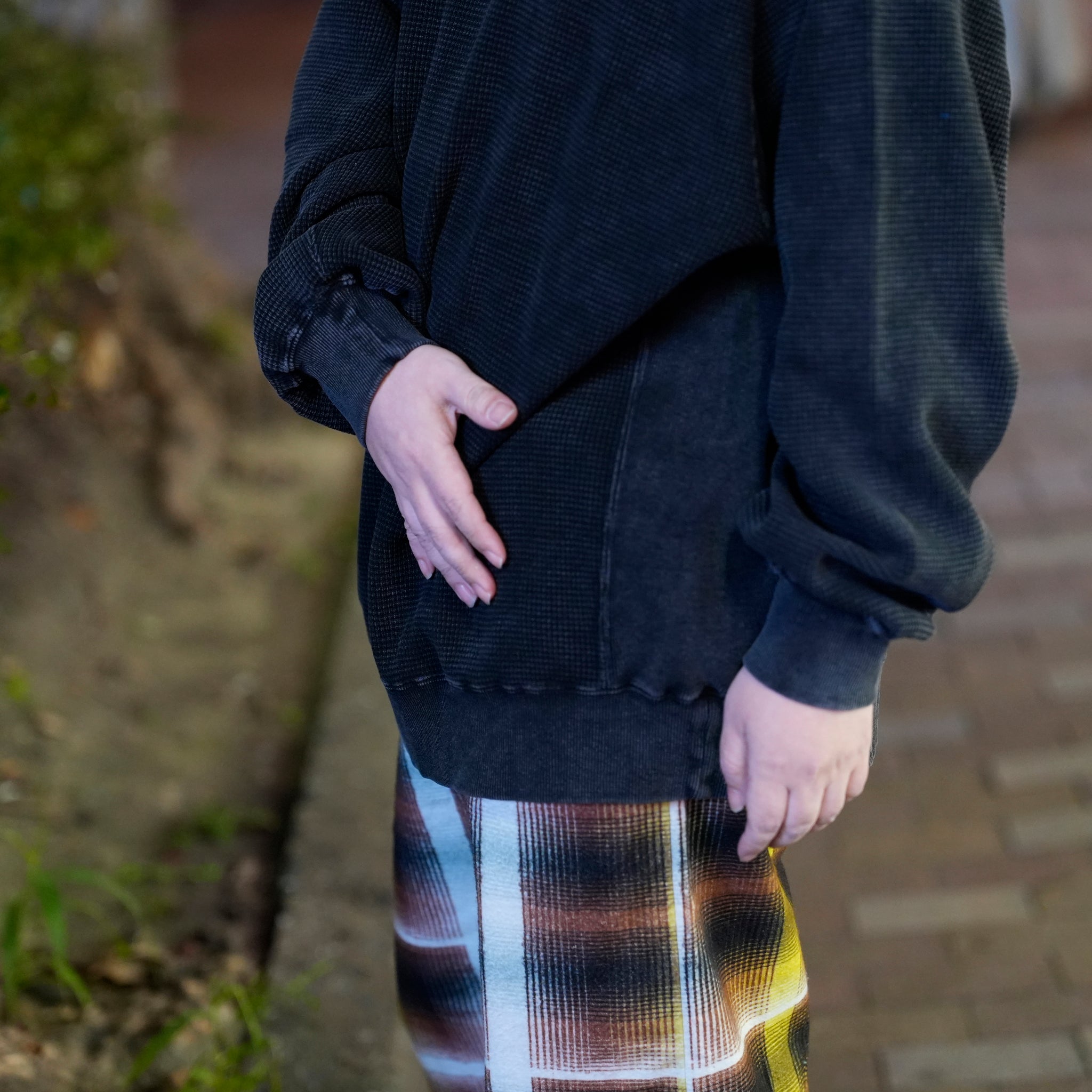 Thrmal Freedom sweat / Wilson (faded Black) |  CZ-ImSt-335 | Color_Black 【IMPRESTORE_インプレストア】