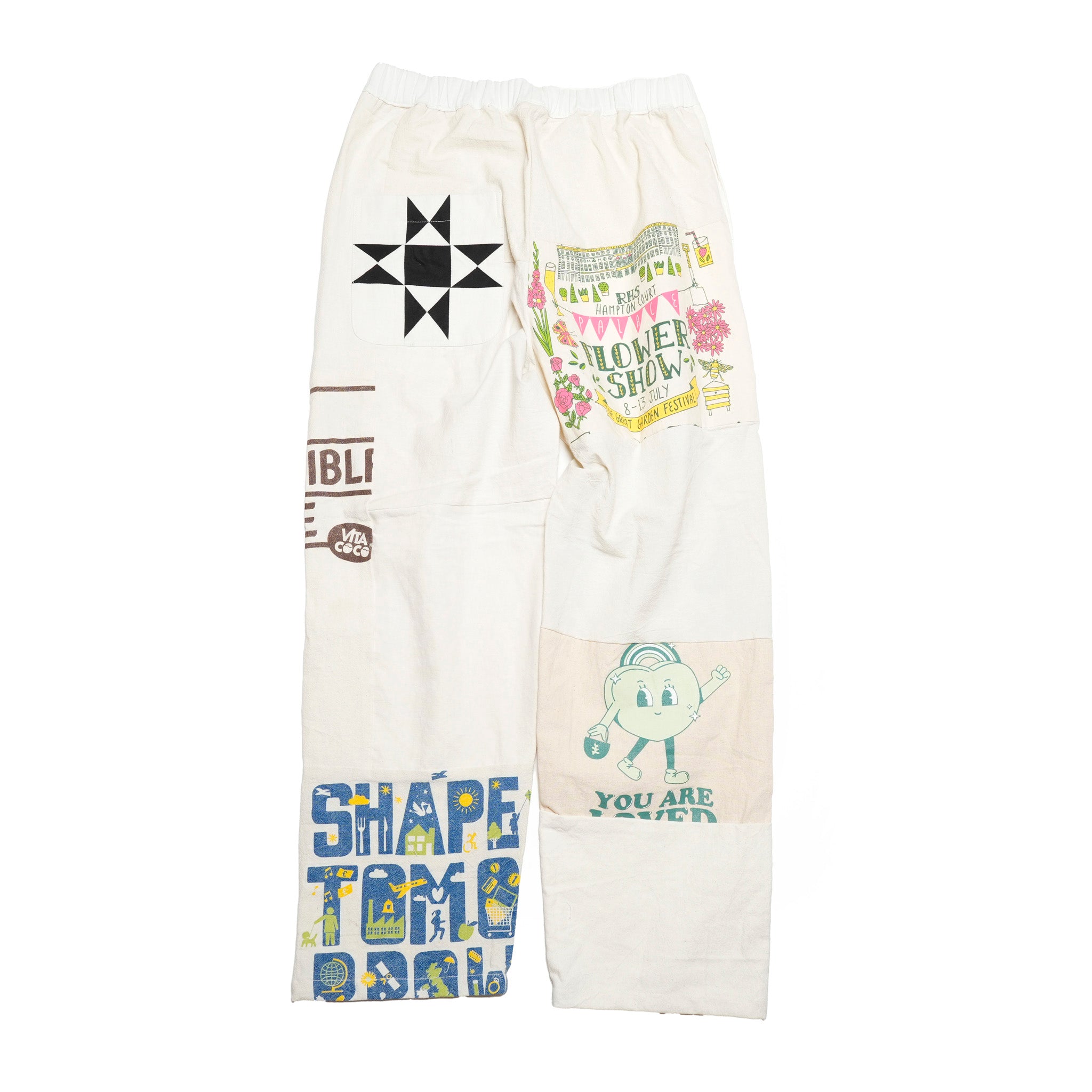 MR-2407662_I | ToteBag Patchwork Easy Pants | Color:I |  Size:3【Mr. Remake Man】