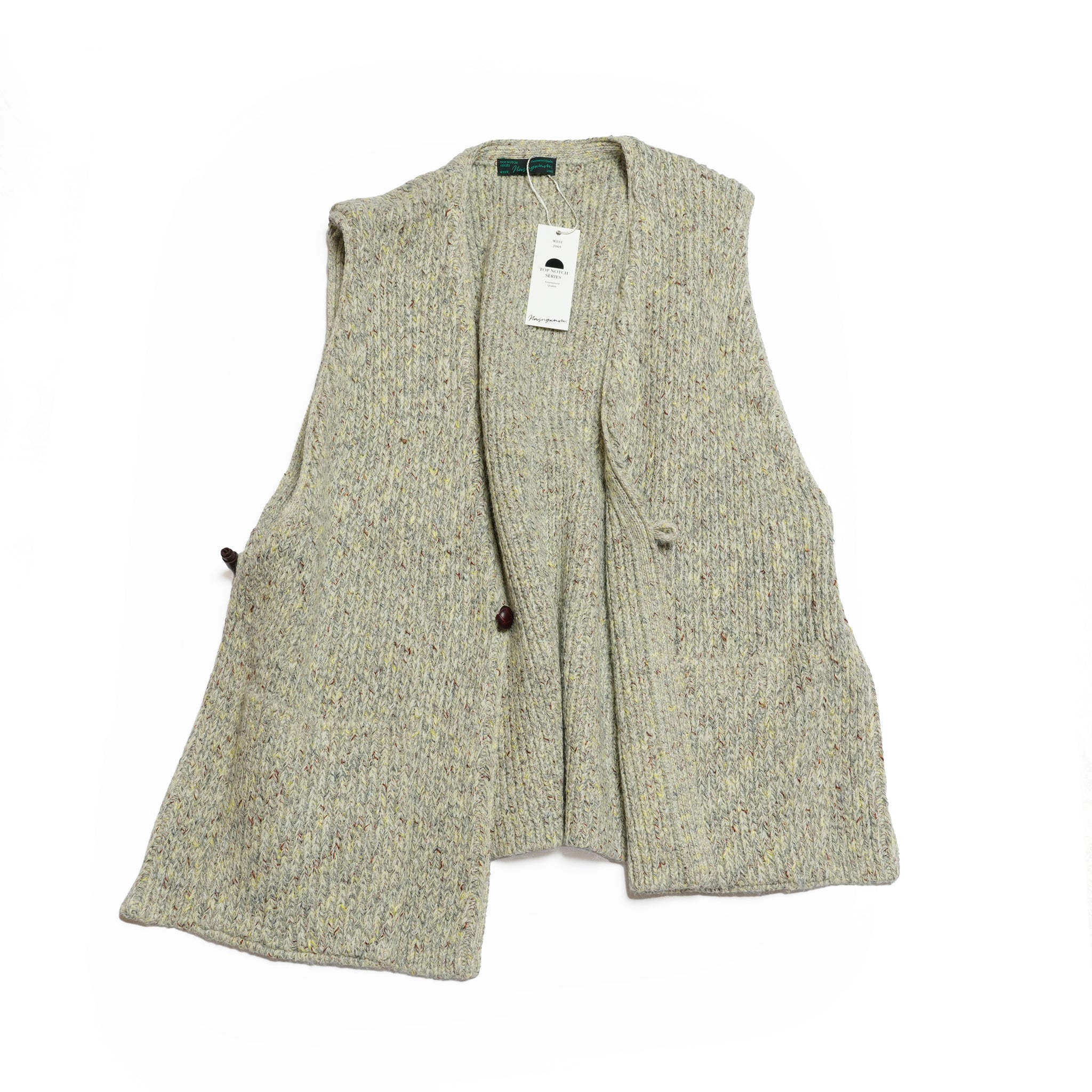 GRAIN VEST | Color_02-Sage Green | No_k0769202_02-sage green【NASNGWAM_ナスングワム】