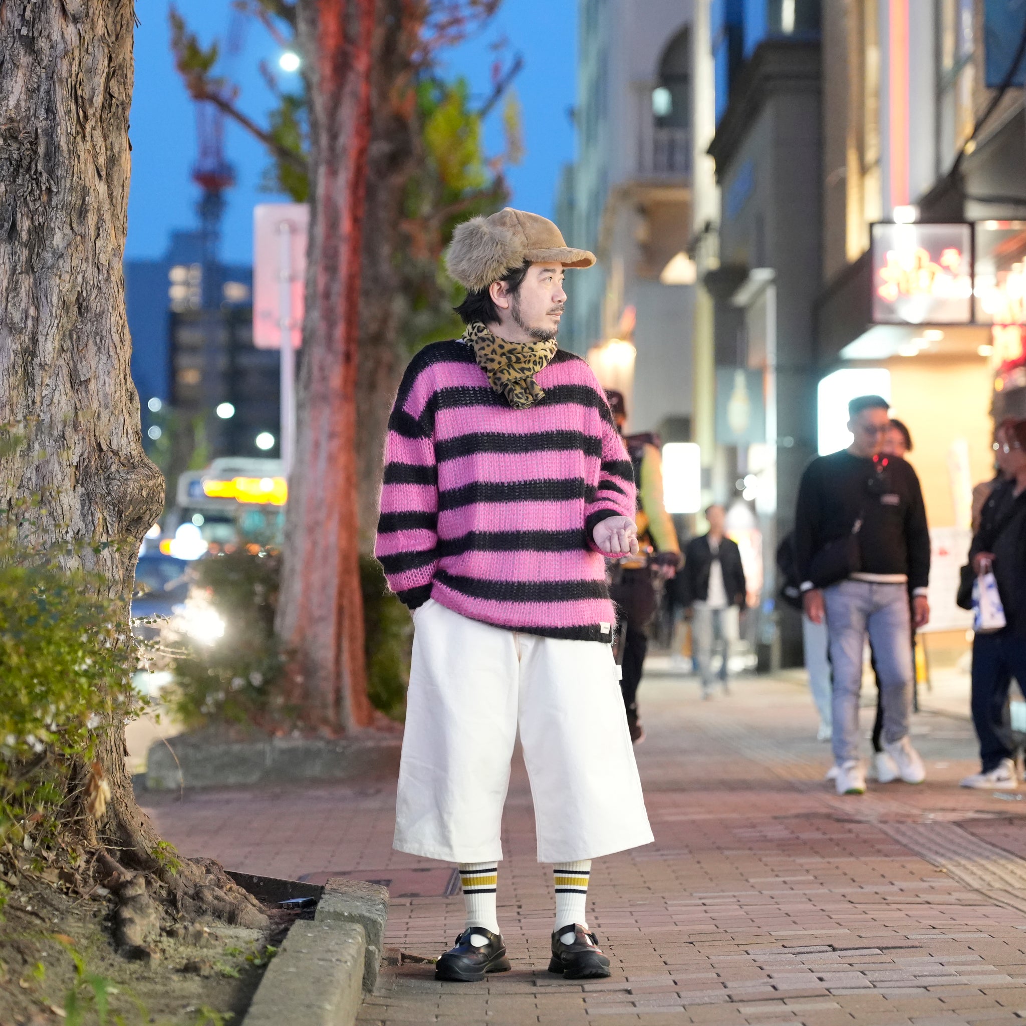 Painter pants -Quarter Length | Color_4 stich colors | No_CBC-ImSt-18【IMPRESTORE_インプレストア】