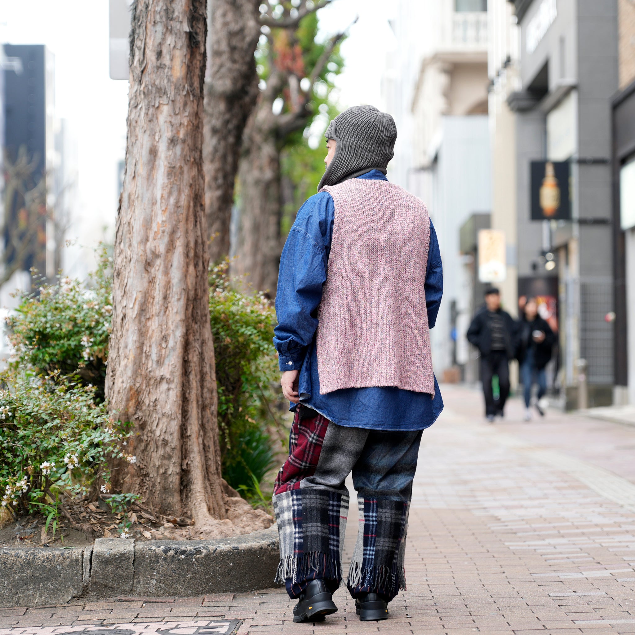GRAIN VEST | Color_03-Pink | No_k0769202_03-pink【NASNGWAM_ナスングワム】