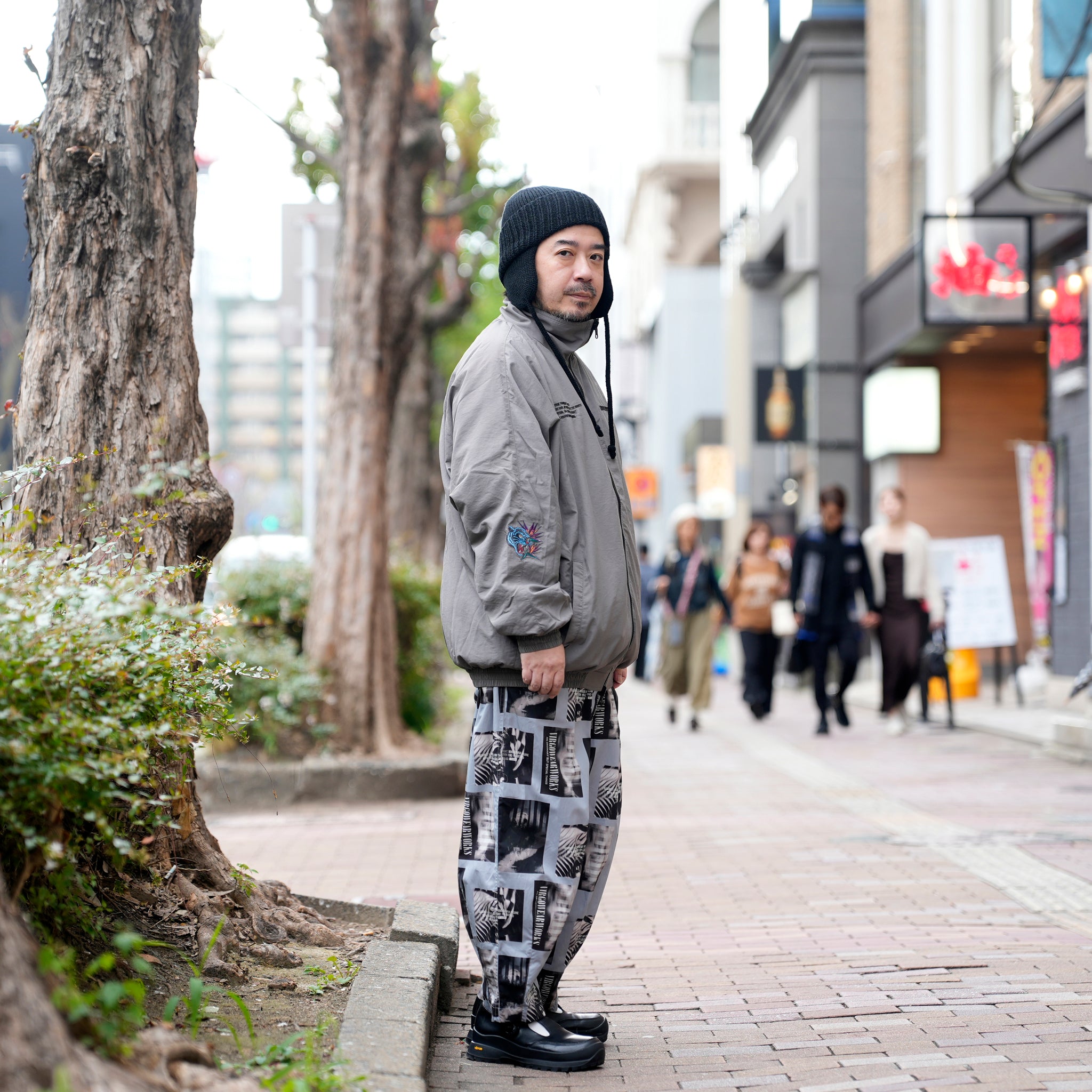 VG-PT-434_Gray | Photogenic pants | Color:Gray【VIRGOwearworks_ヴァルゴウェアワークス】