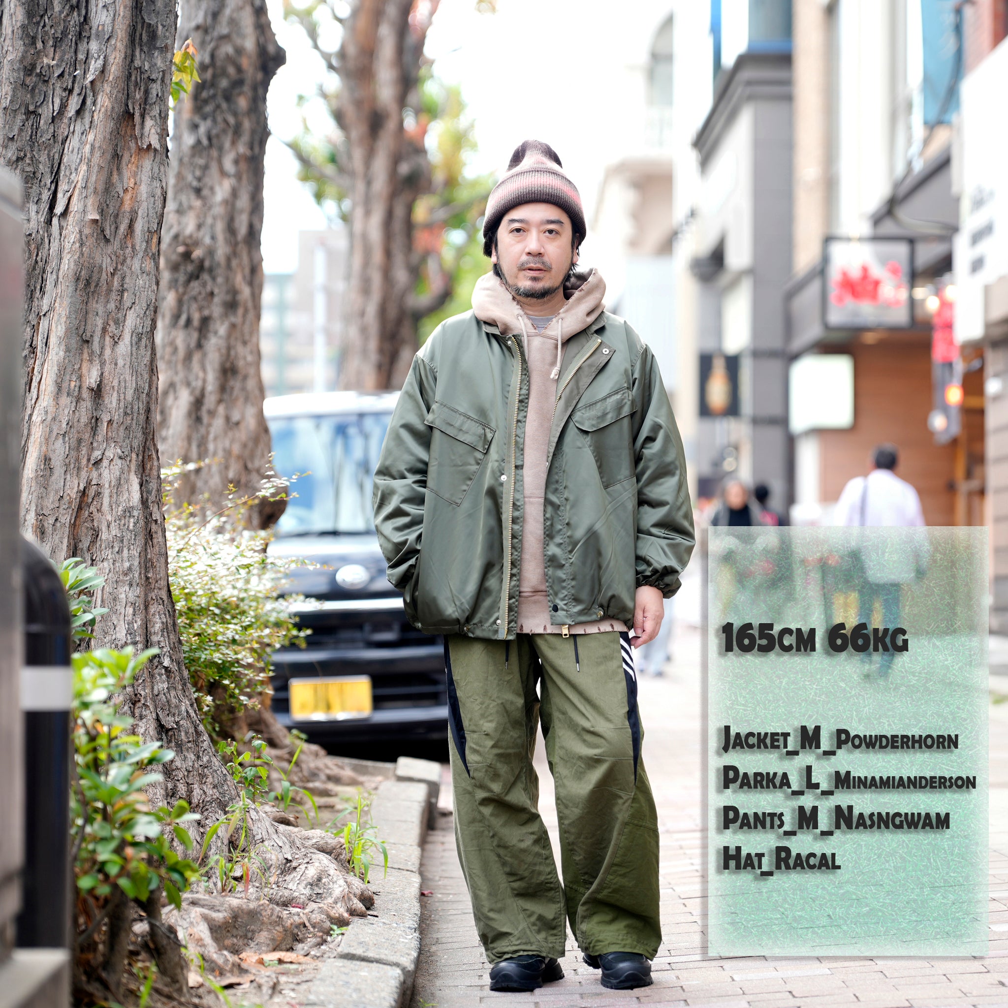 P.H. M. CHEMICAL JACKET_MA | Color_Olive | No_PH25FW-005【POWDERHORN MOUNTAINEERING_パウダーホーンマウンテニアリング】